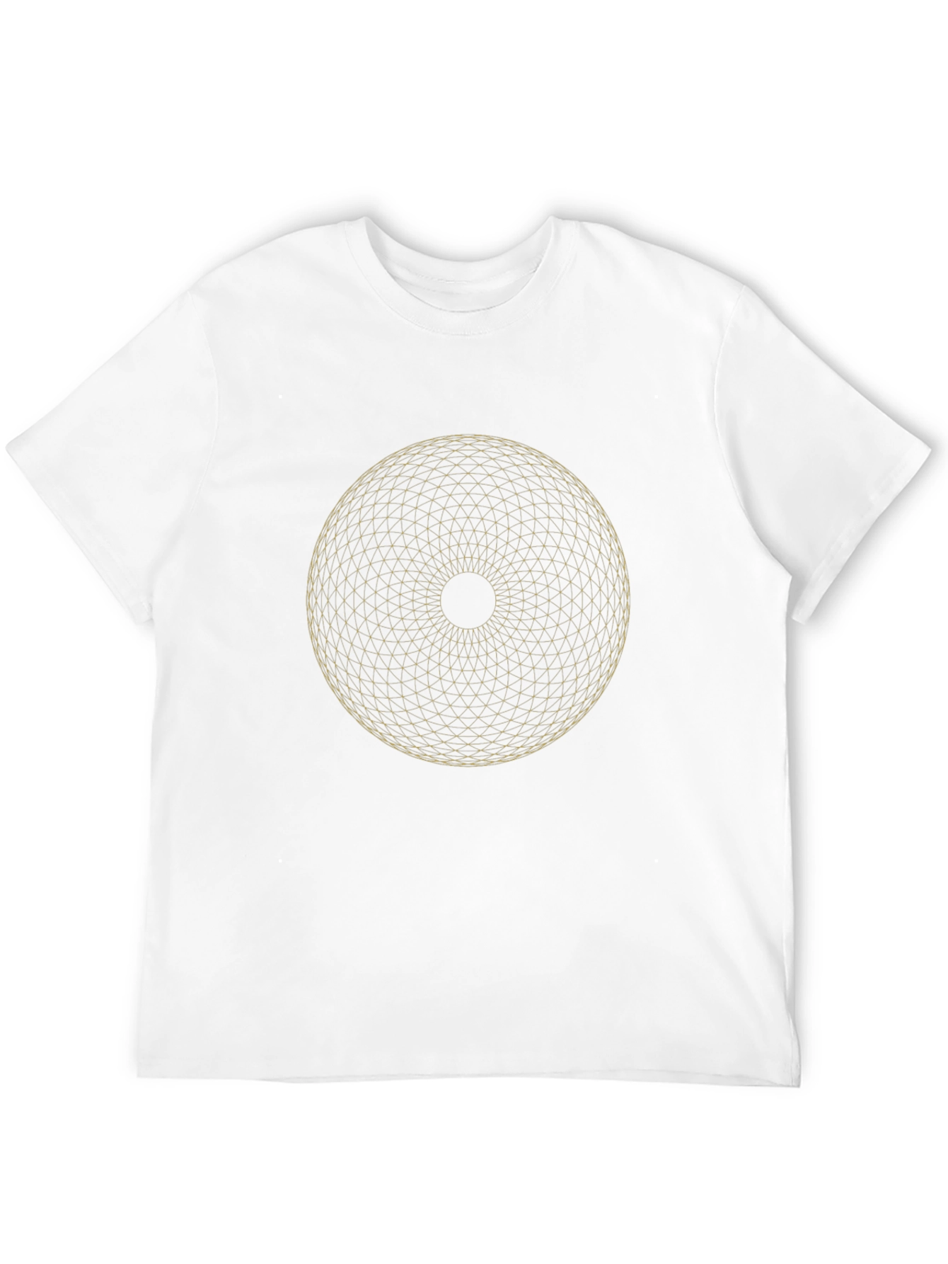 Black Geometric Sphere Graphic T-Shirt - Modern Minimalist Design view 12