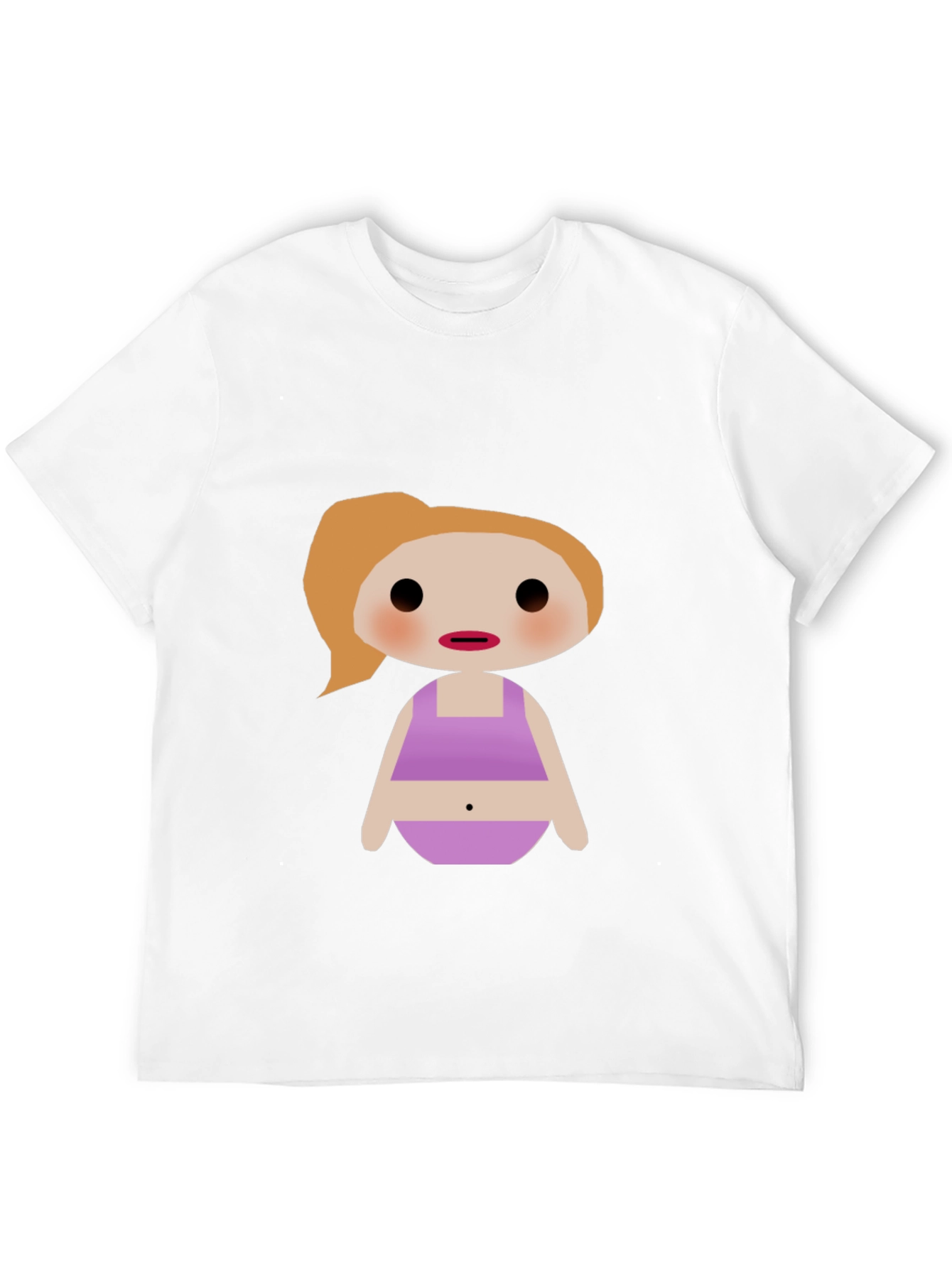 Black Cartoon Character Graphic Tee - Black view 12