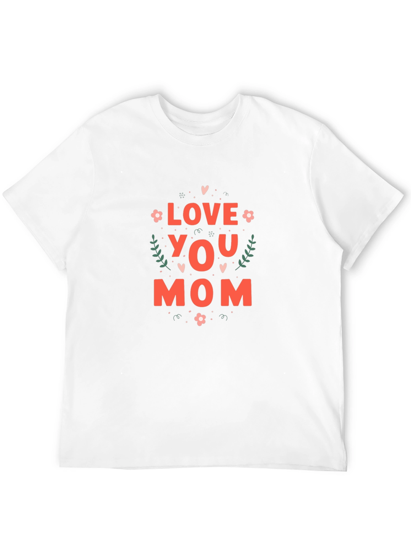 Black Love You Mom Graphic T-Shirt - Black view 12