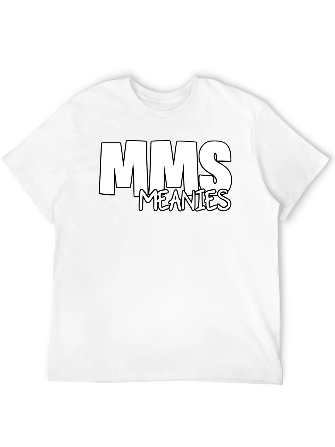 Black MMS Meanies Black Cotton T-Shirt view 12
