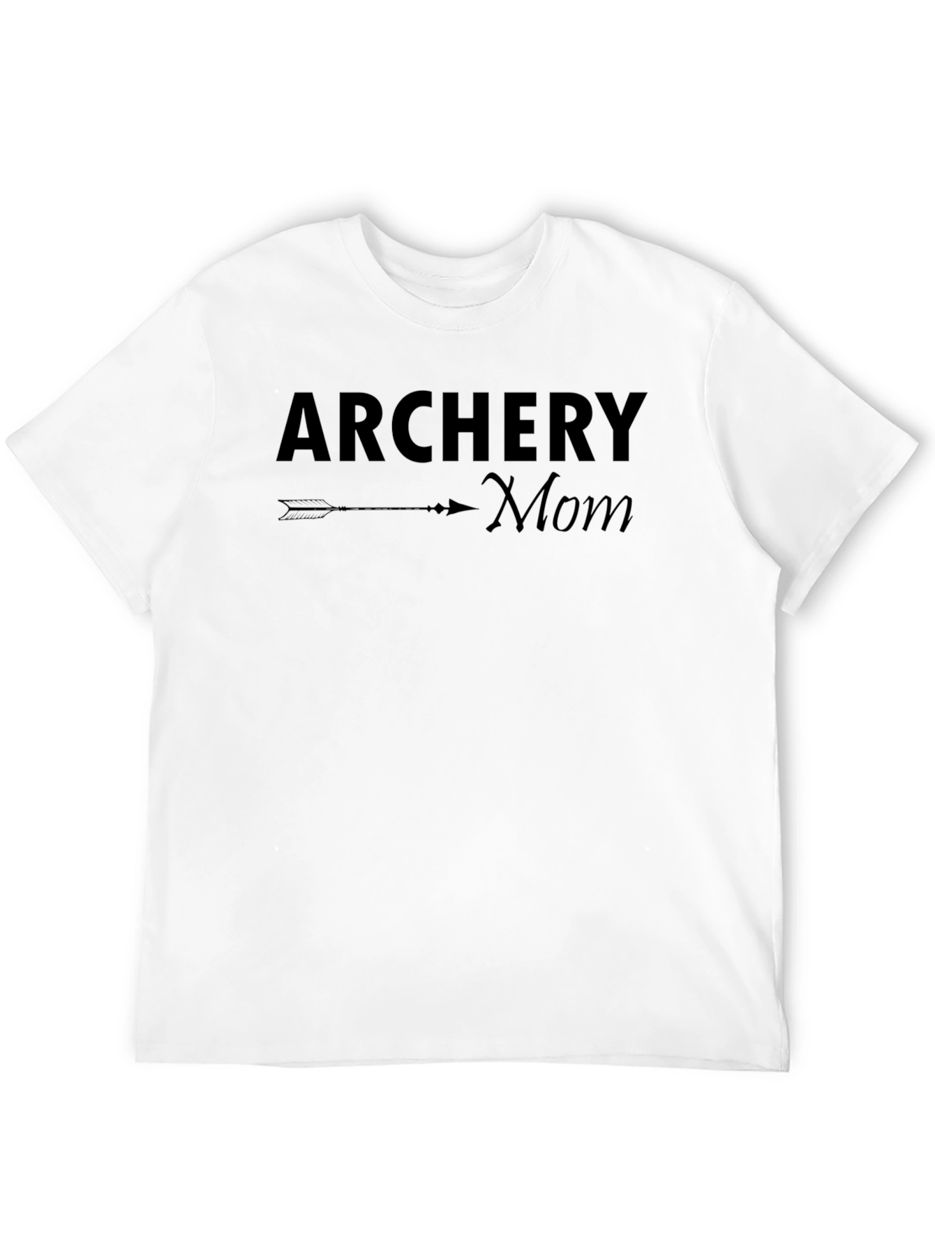 Black Archery Mom T-Shirt - Arrow Graphic Tee view 12