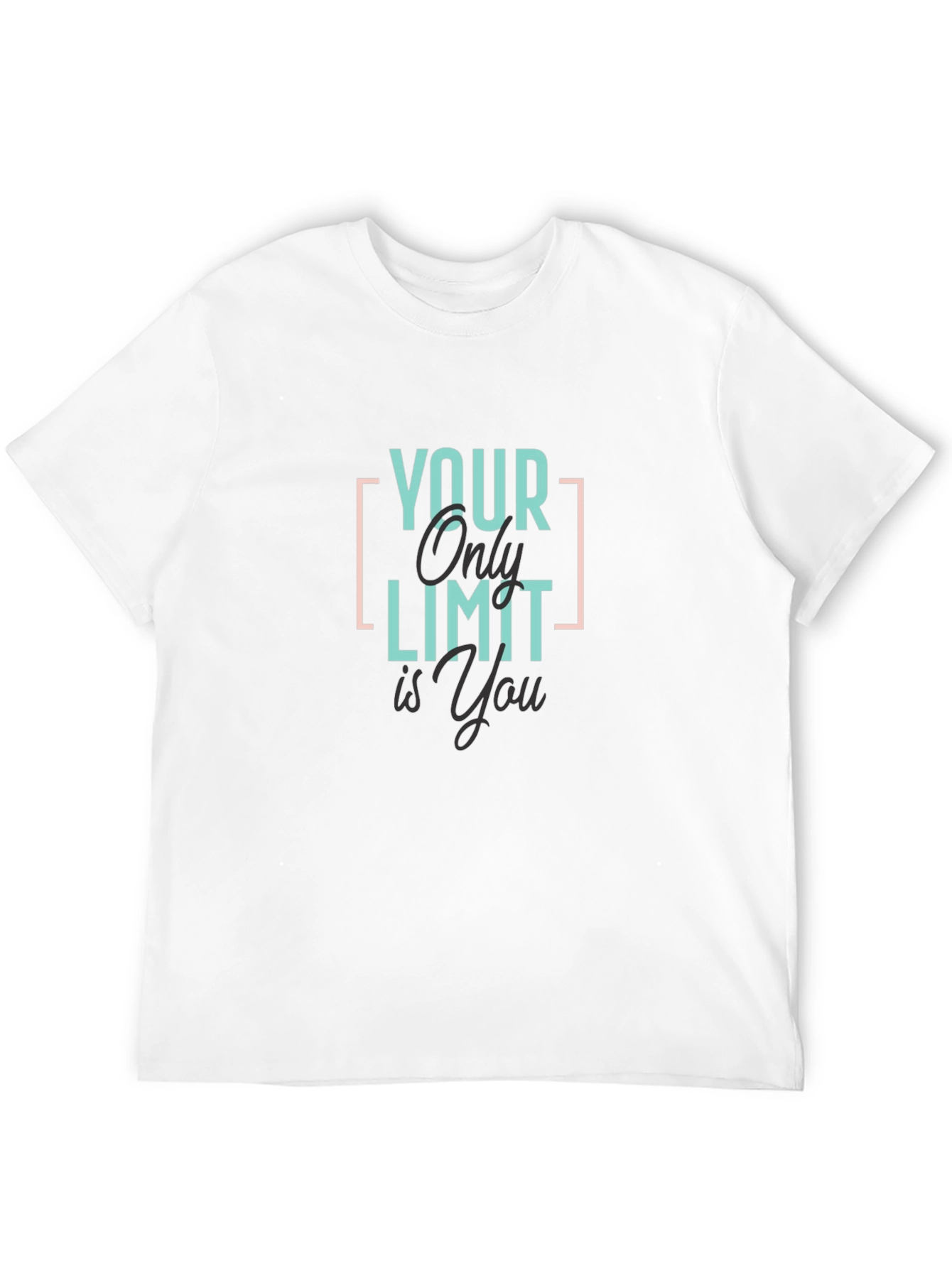 Black Your Only Limit Is You Graphic T-Shirt - Black view 12