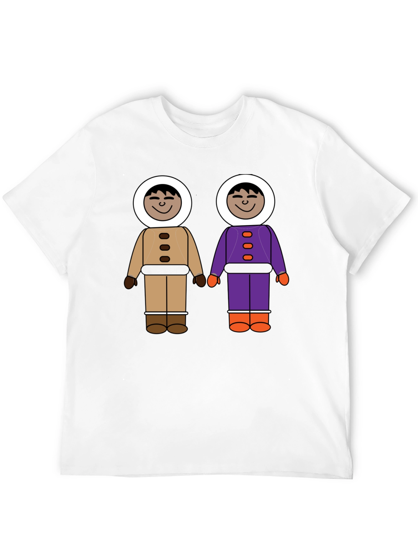 Black Novel Cartoon Friends Graphic T-Shirt view 12