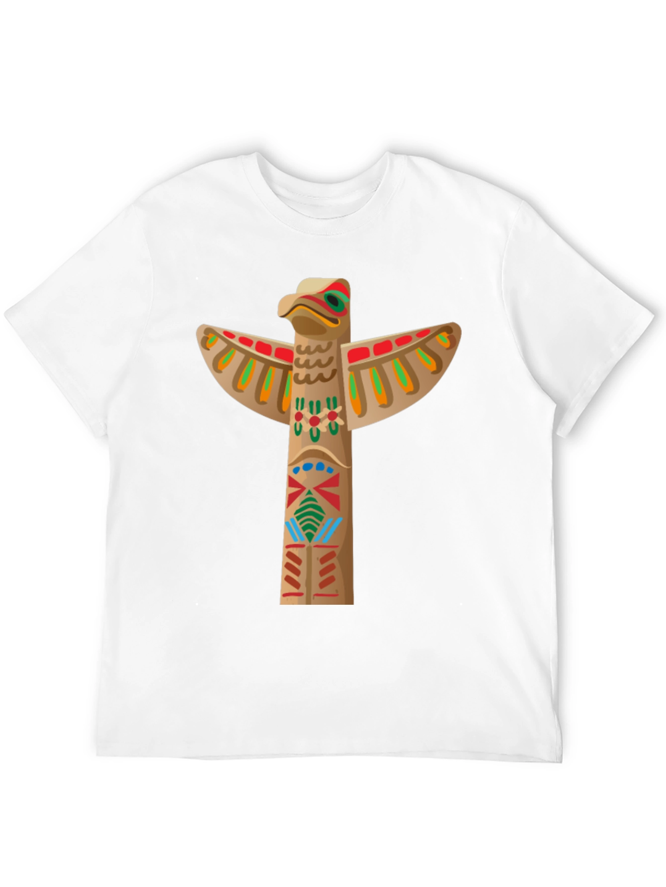 Black Totem Pole Graphic Tee - Black view 12