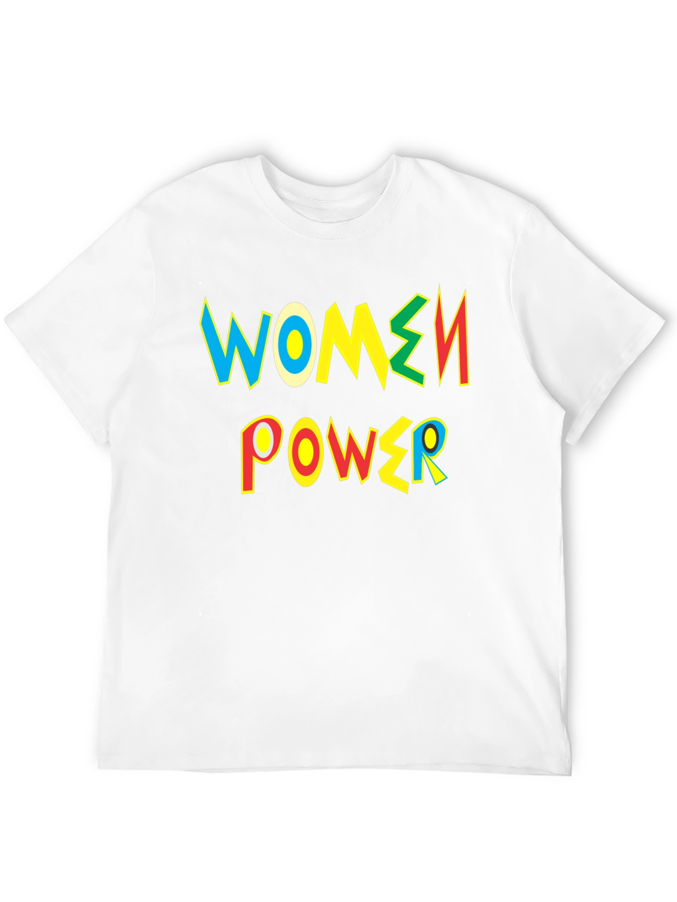 Black Women Power Black T-Shirt - Colorful Graphic Tee view 12