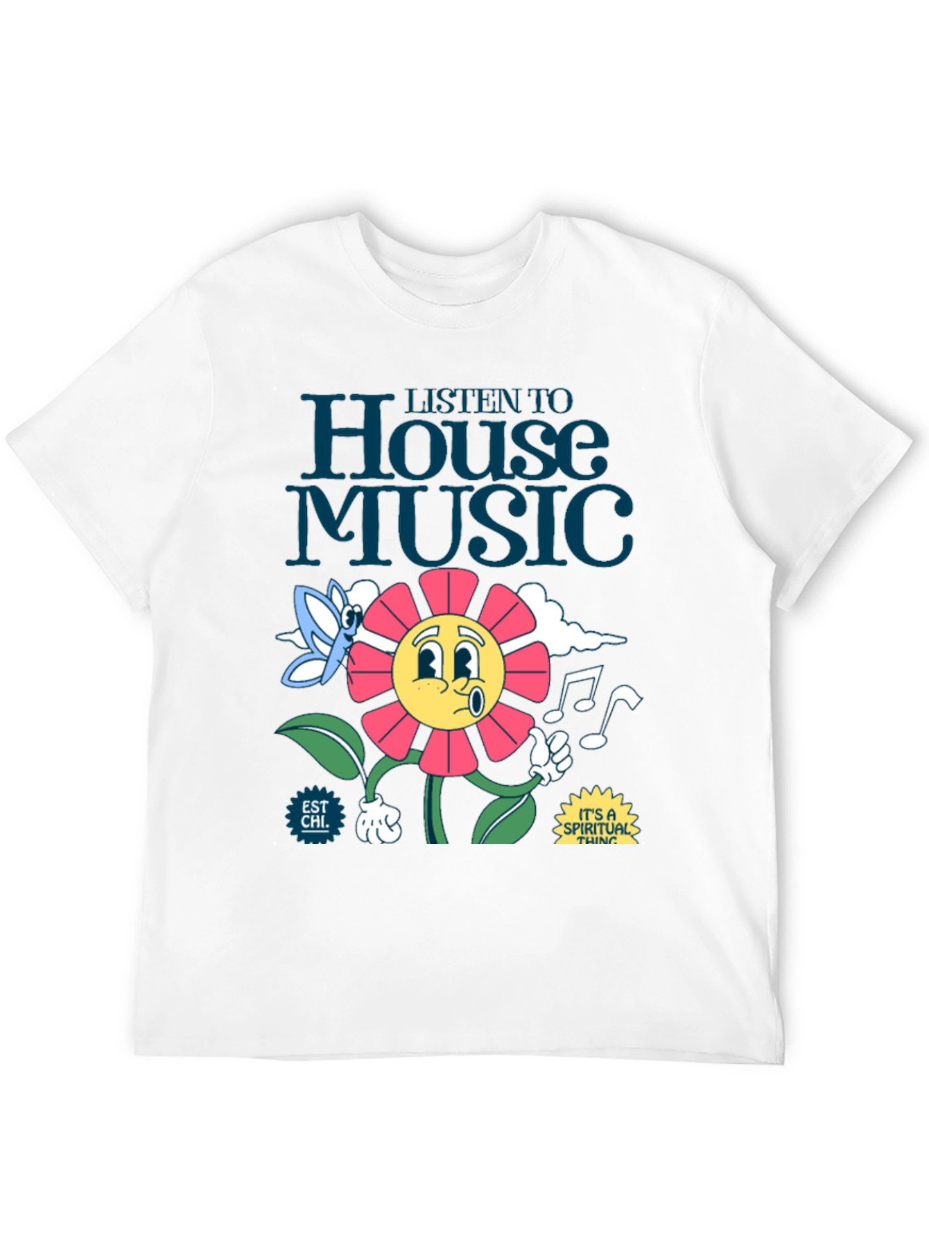 Black House Music Graphic Tee - Spiritual Vibe view 12