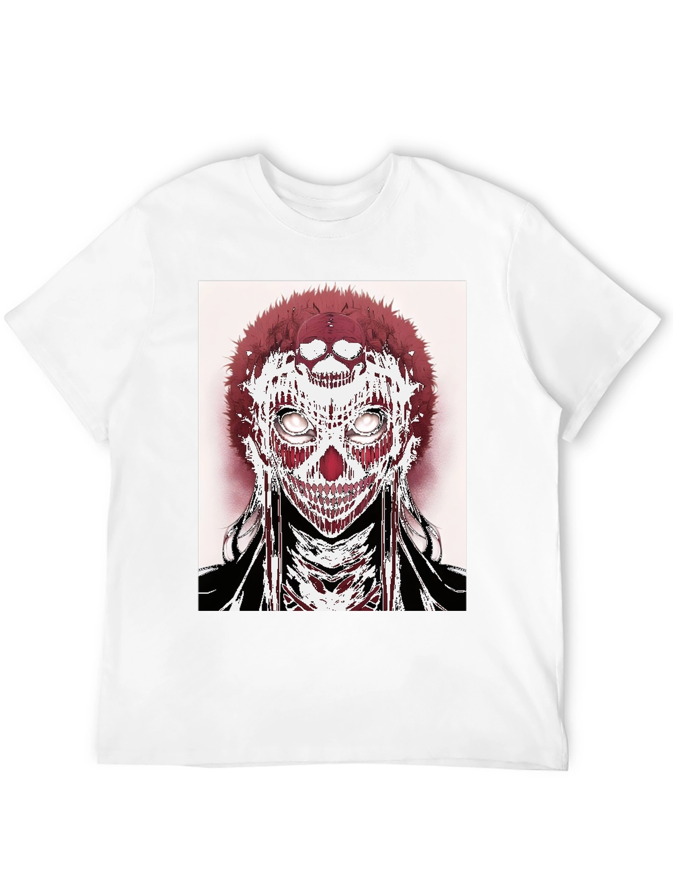 Black Skull Graphic Tee - Edgy Streetwear view 12