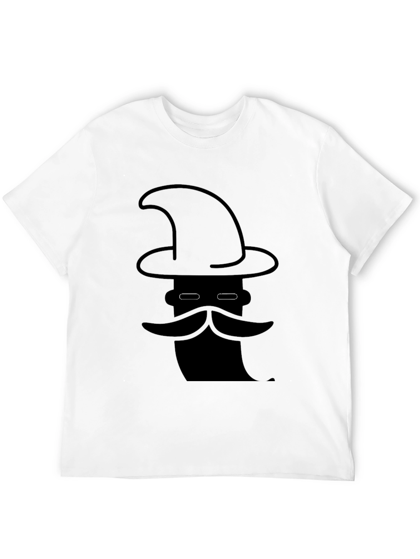 Mystic Wizard Graphic Tee - Black Cotton T-Shirt - 12