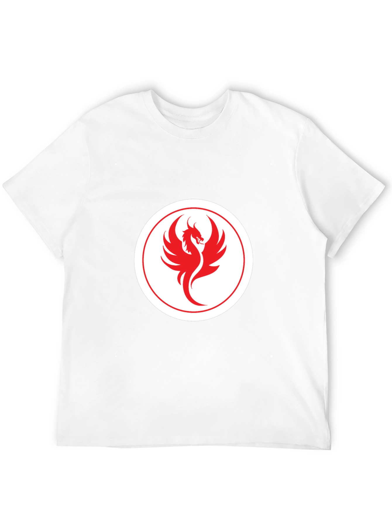 Black Phoenix Graphic Tee - Stylish Black T-Shirt for Men view 12