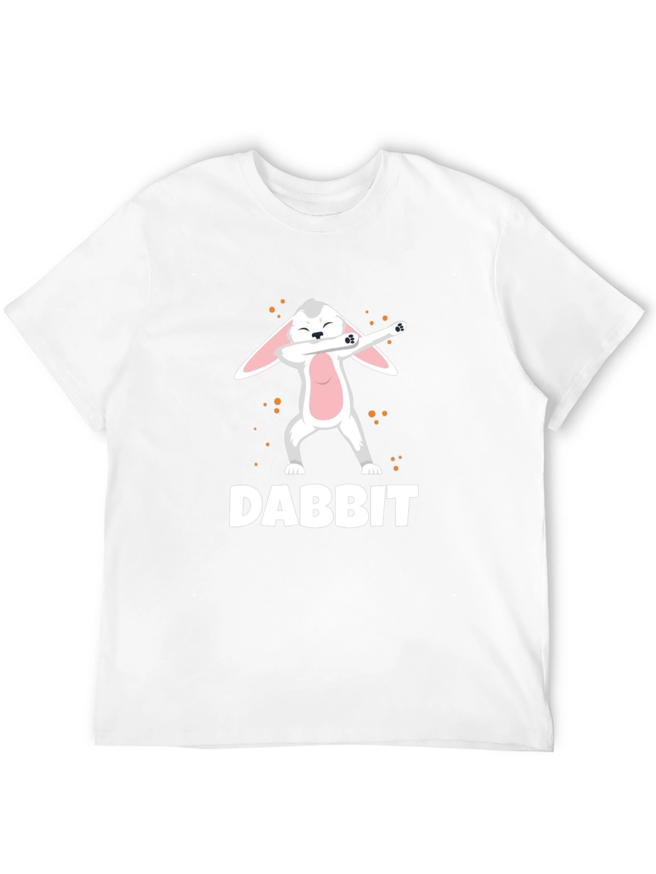 Black Dabbit Dab Dancing Rabbit Funny Graphic Tee view 12