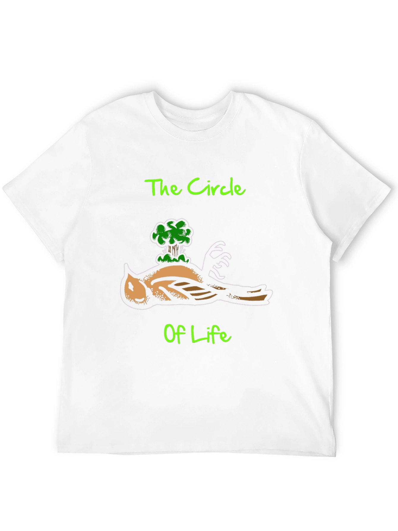 Black Circle of Life Graphic Tee - Black T-Shirt view 12
