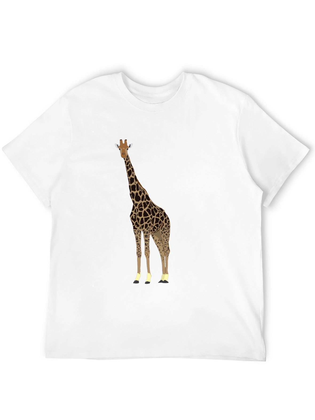 Black Giraffe Graphic Tee - Stylish Animal Print T-Shirt view 12