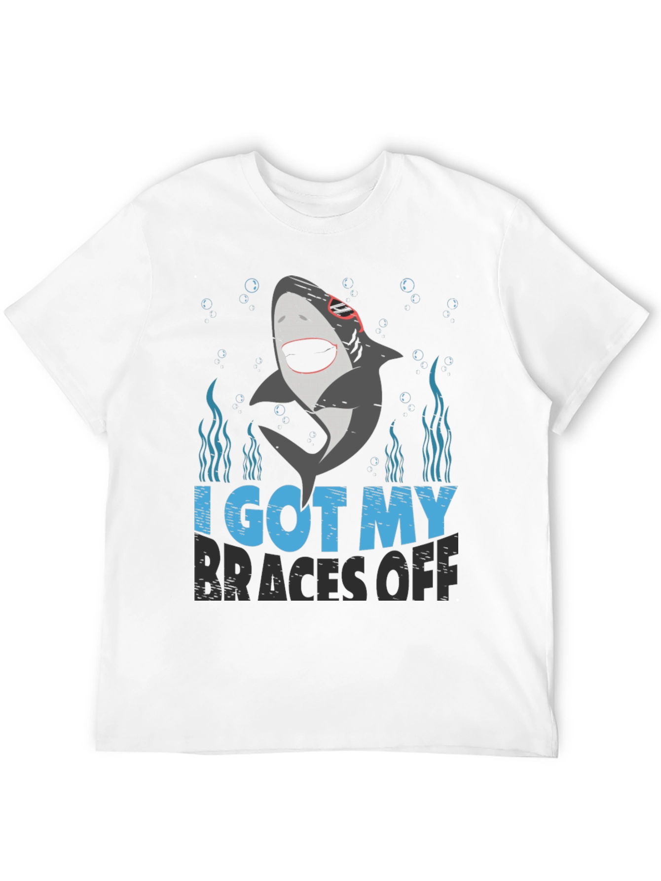Black Shark "Braces Off" Graphic Tee - Black view 12