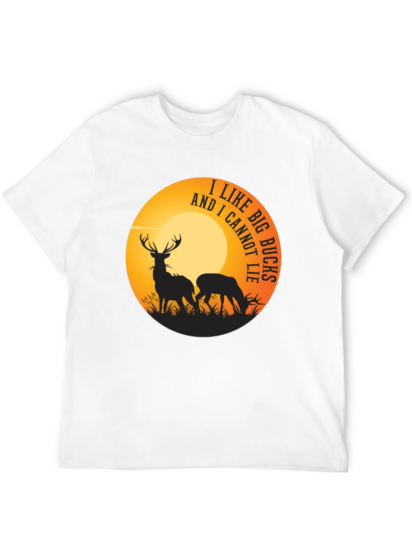 Black I Like Big Bucks Graphic Tee view 12