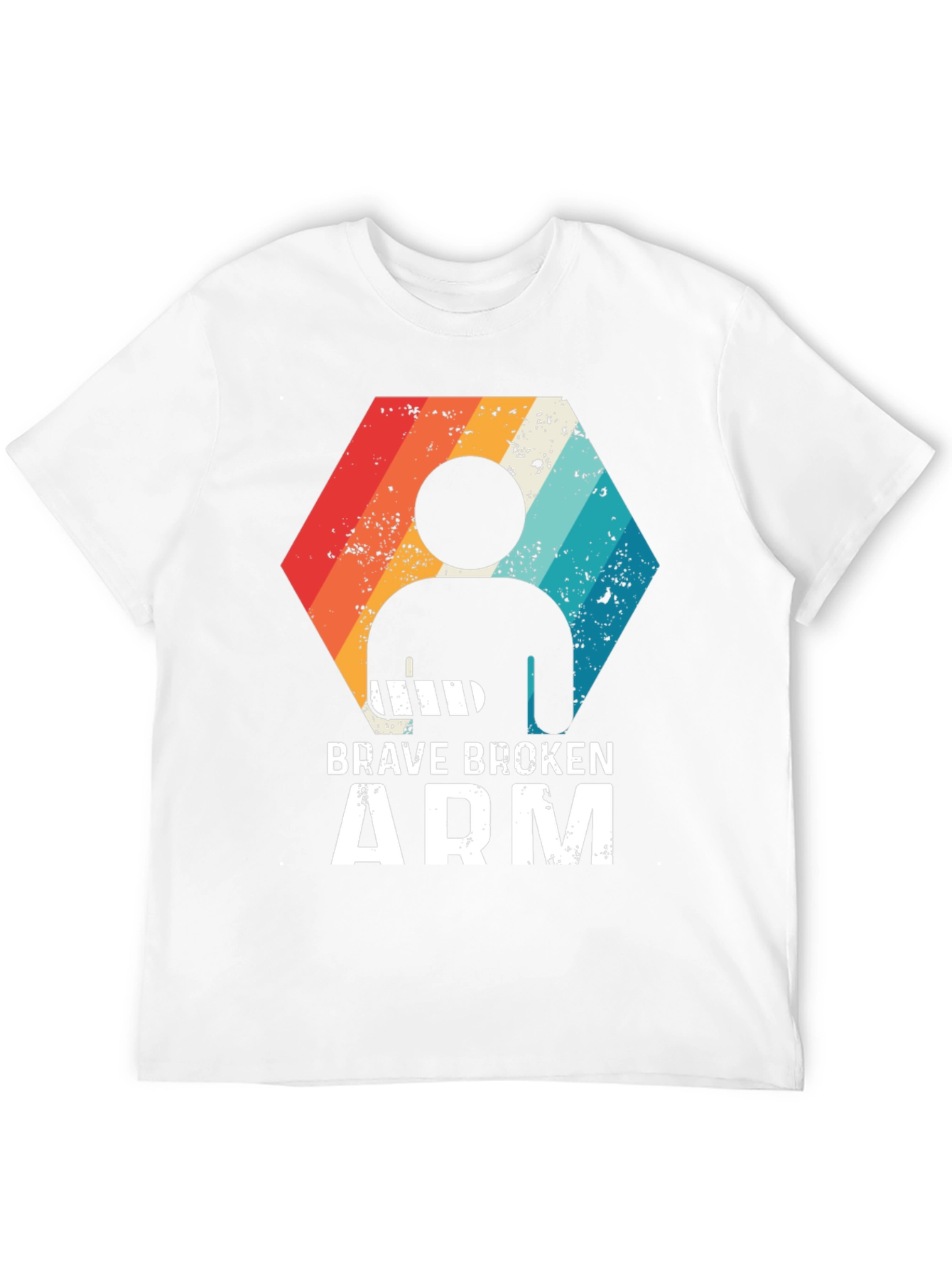 Black Brave Broken Arm T-Shirt view 12