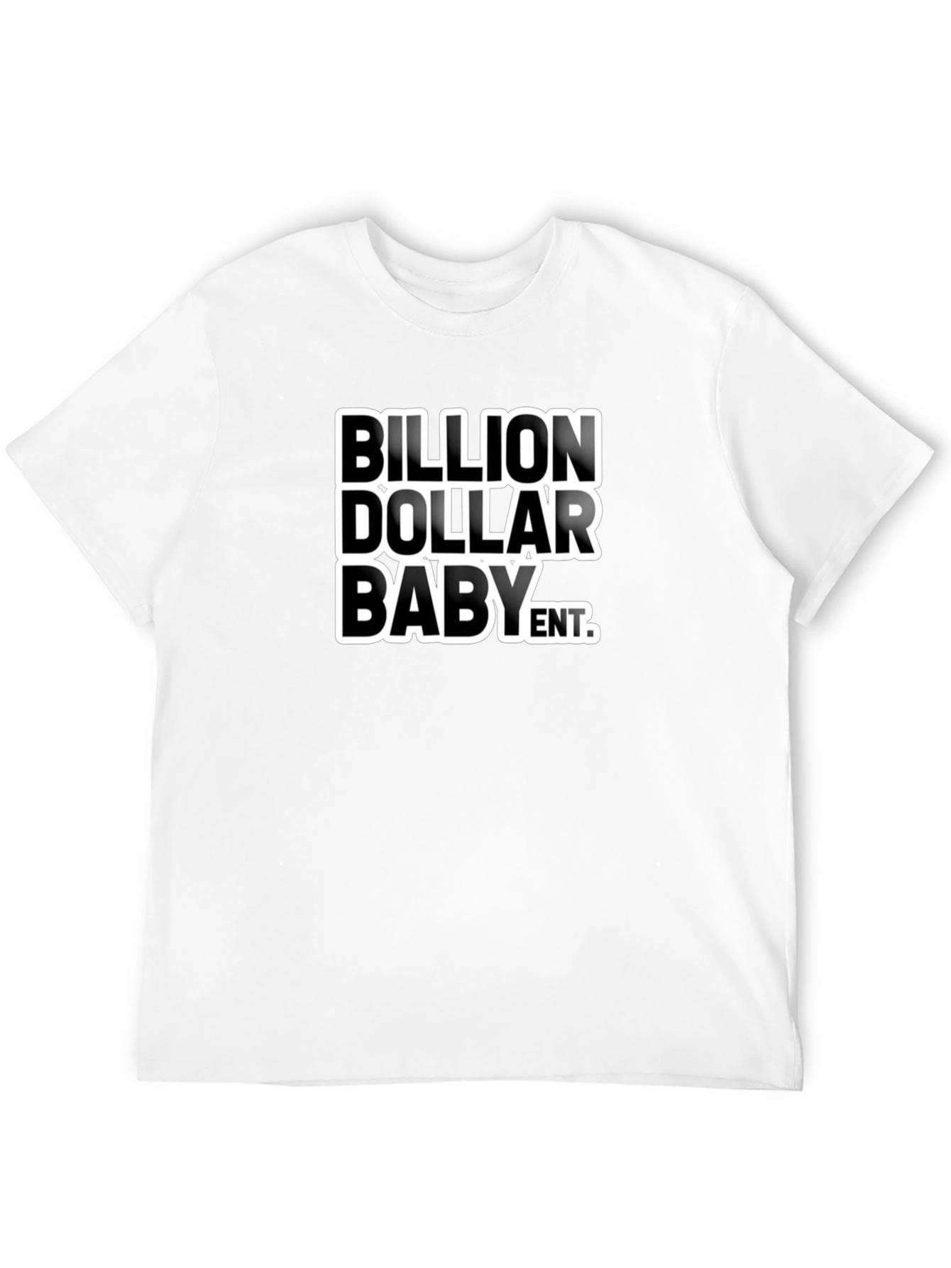 Black Billion Dollar Baby Graphic Tee - Black Cotton Blend view 12