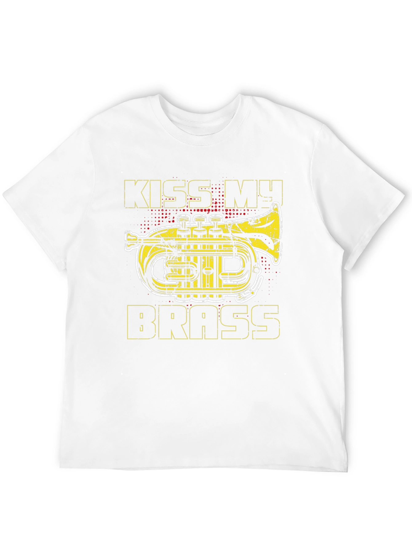 Black Kiss My Brass T-Shirt - Music Humor Tee view 12