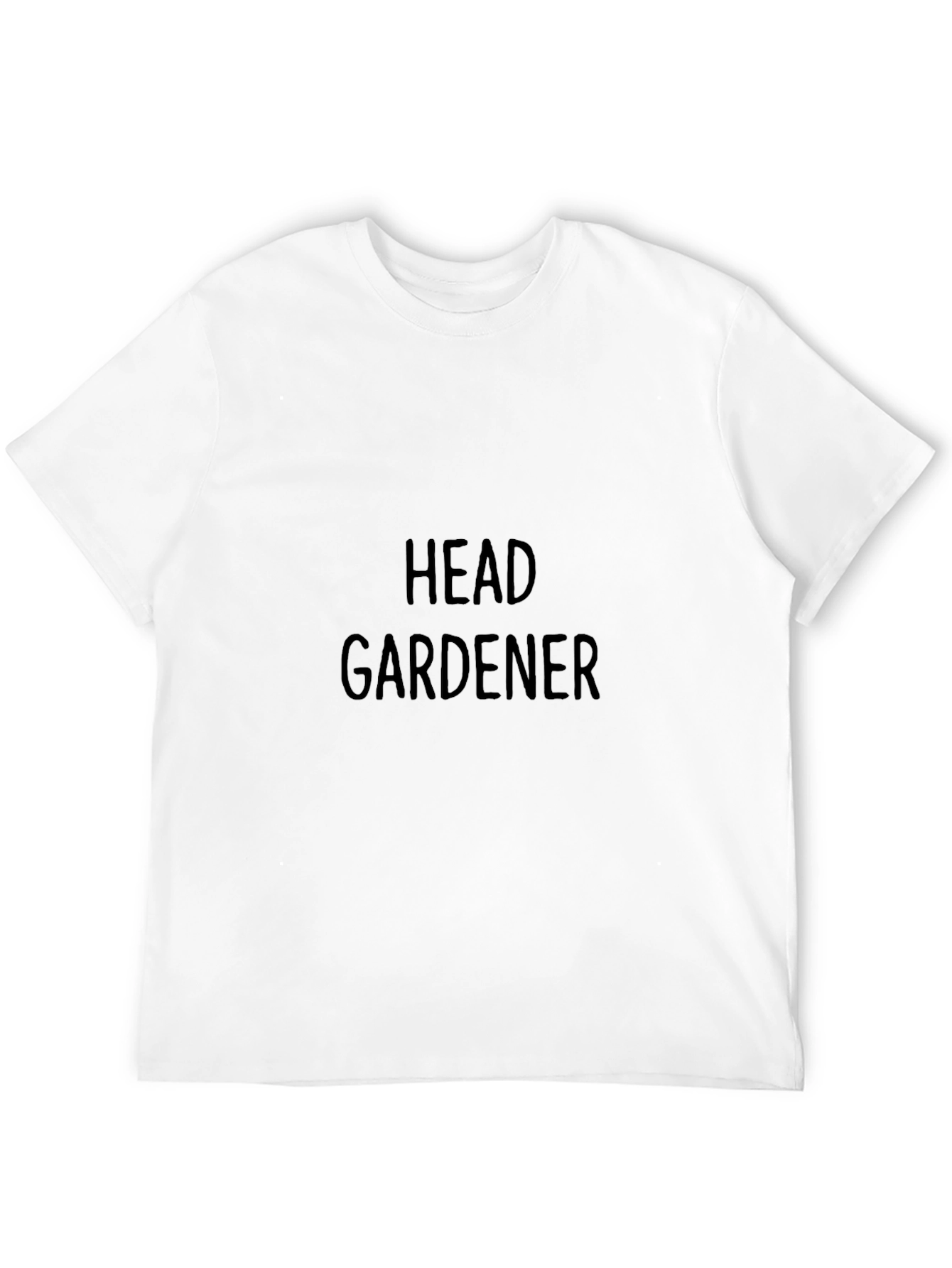 Black Head Gardener Black T-Shirt view 12