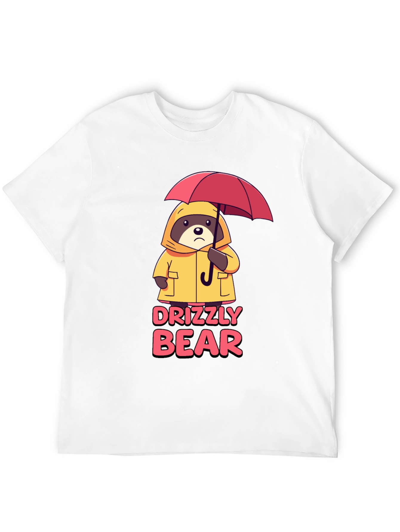 Black Drizzly Bear Graphic Tee - Black T-Shirt view 12