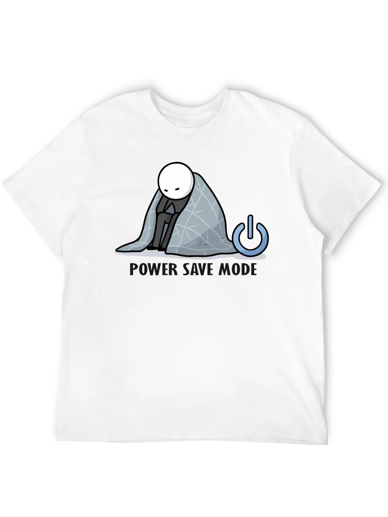 Black Power Nap Mode Graphic T-Shirt view 12