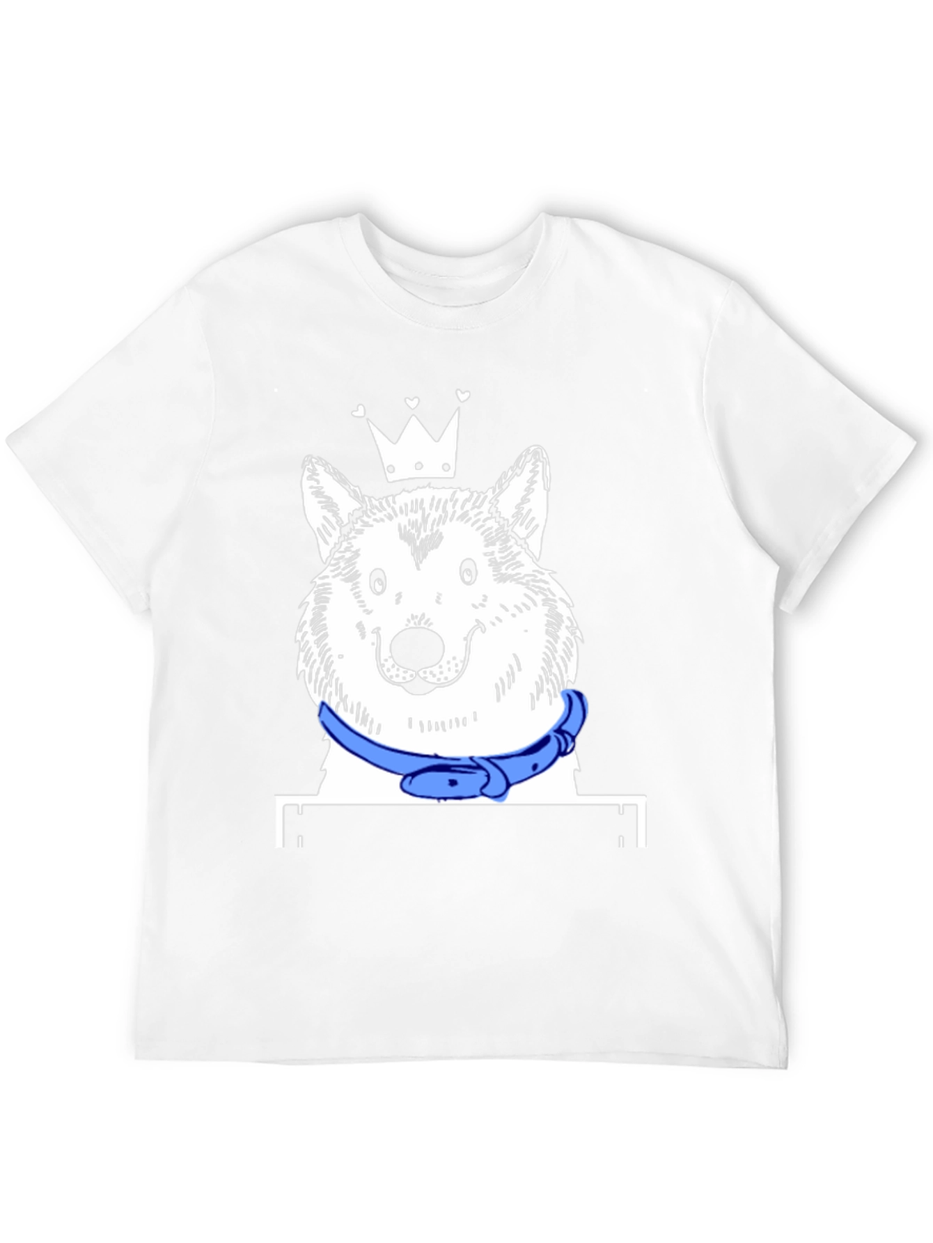 Black Dog King T-Shirt - Unique Graphic Tee view 12