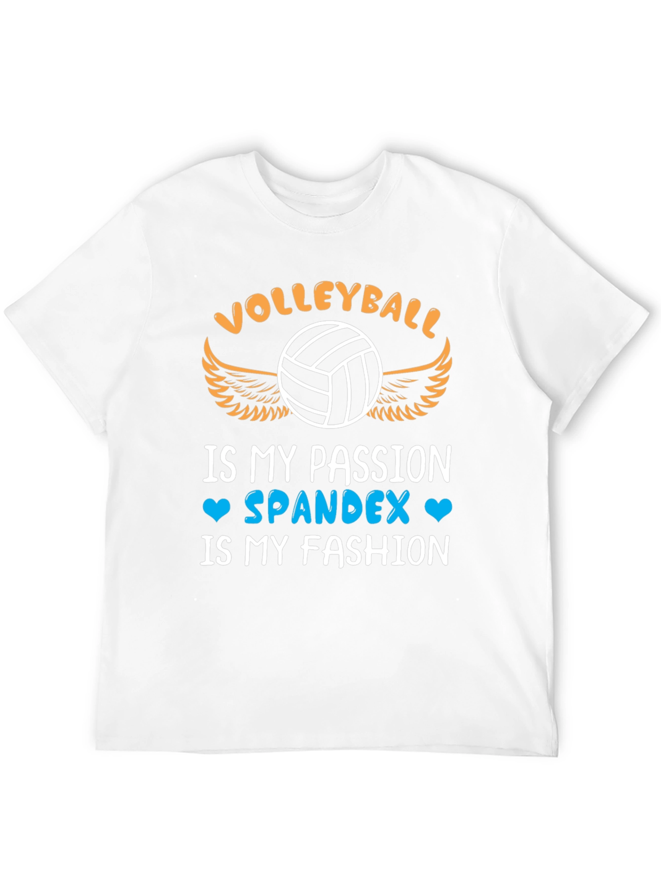 Black Volleyball Passion T-Shirt - Spandex is My Fashion view 12