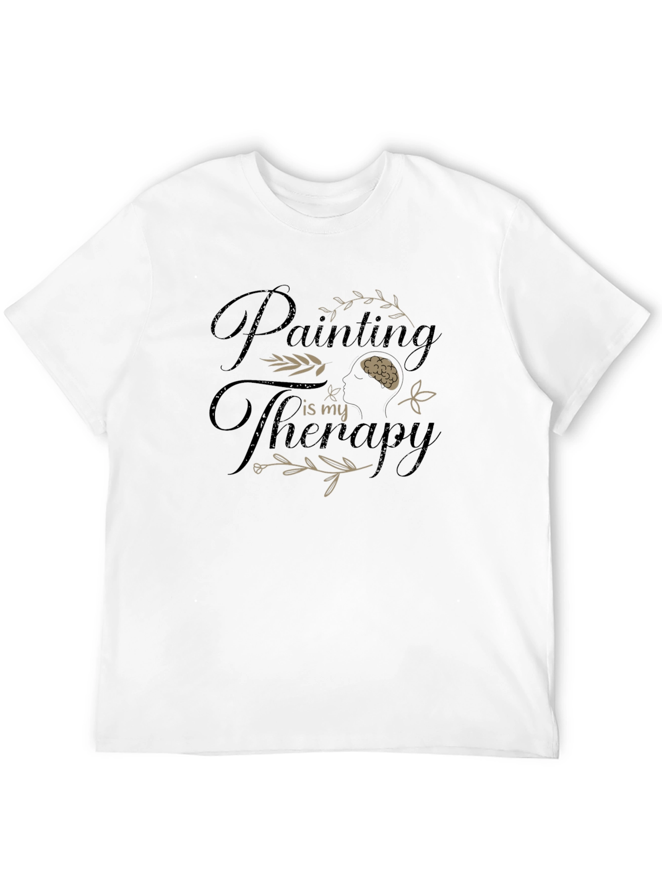 Black Painting is My Therapy Graphic Tee view 12