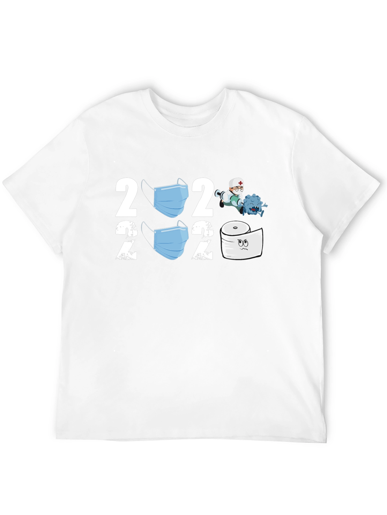 Black 2020 Pandemic Novelty T-Shirt view 12