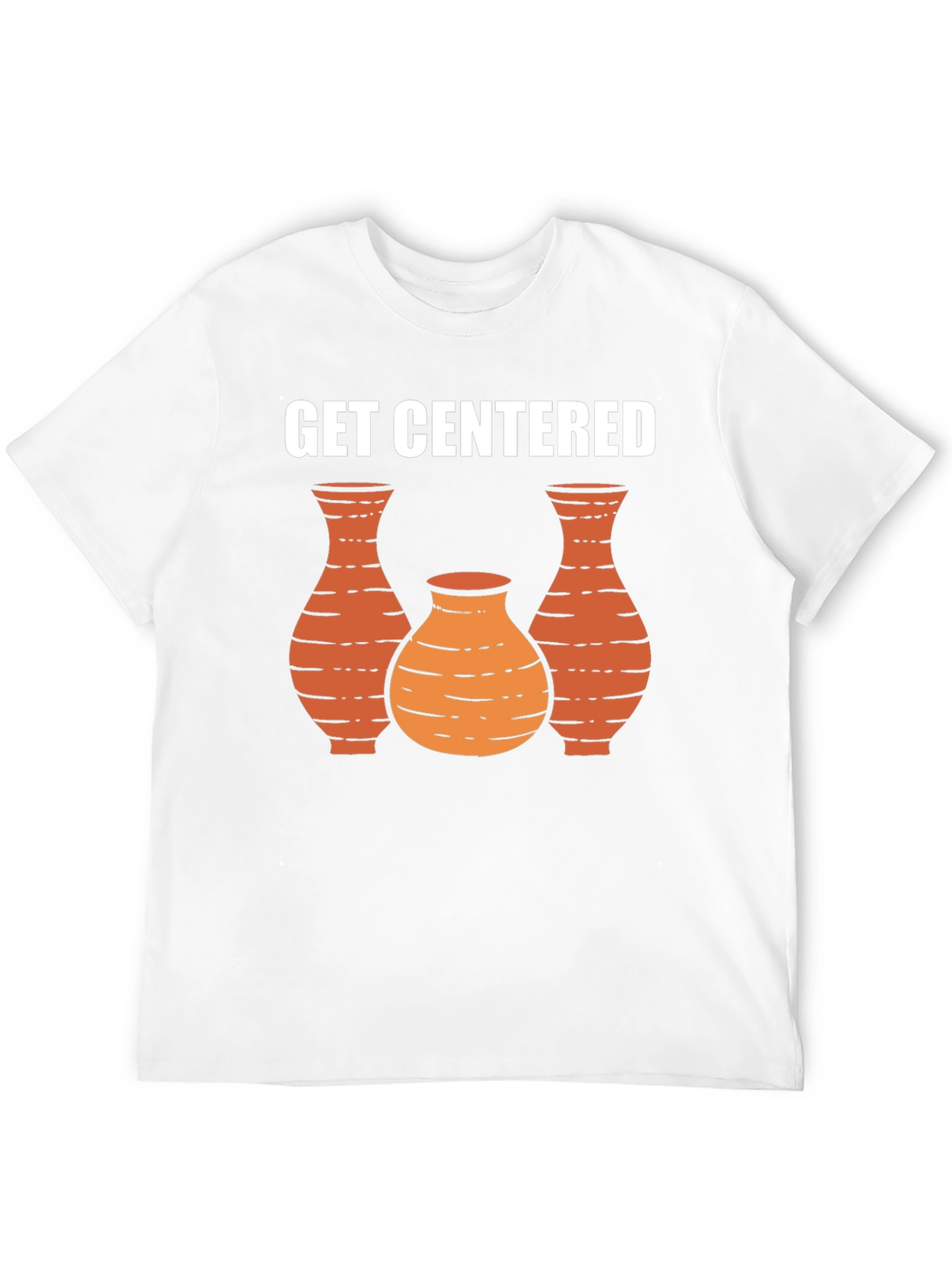 Black Get Centered Pottery Graphic Tee - Unisex view 12