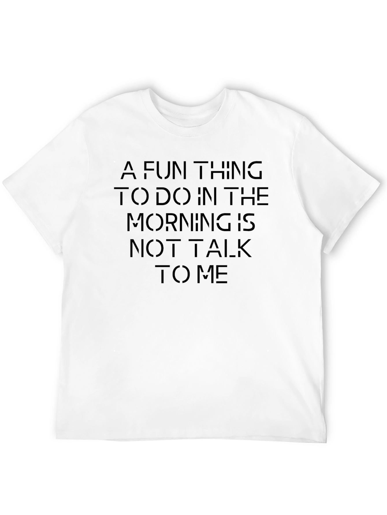 Black A Fun Thing To Do In The Morning T-Shirt view 12