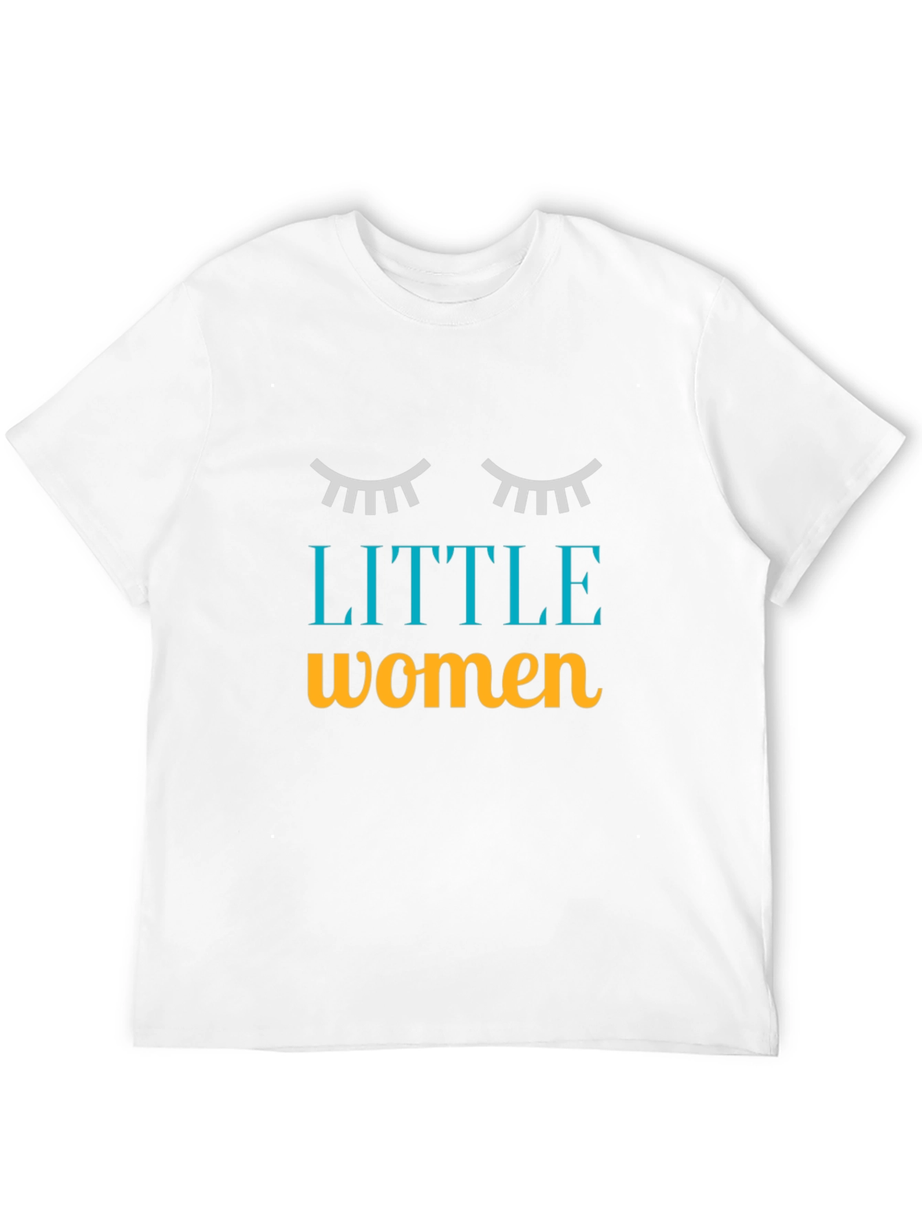 Black Little Women Graphic Tee - Unisex Novelty T-Shirt view 12