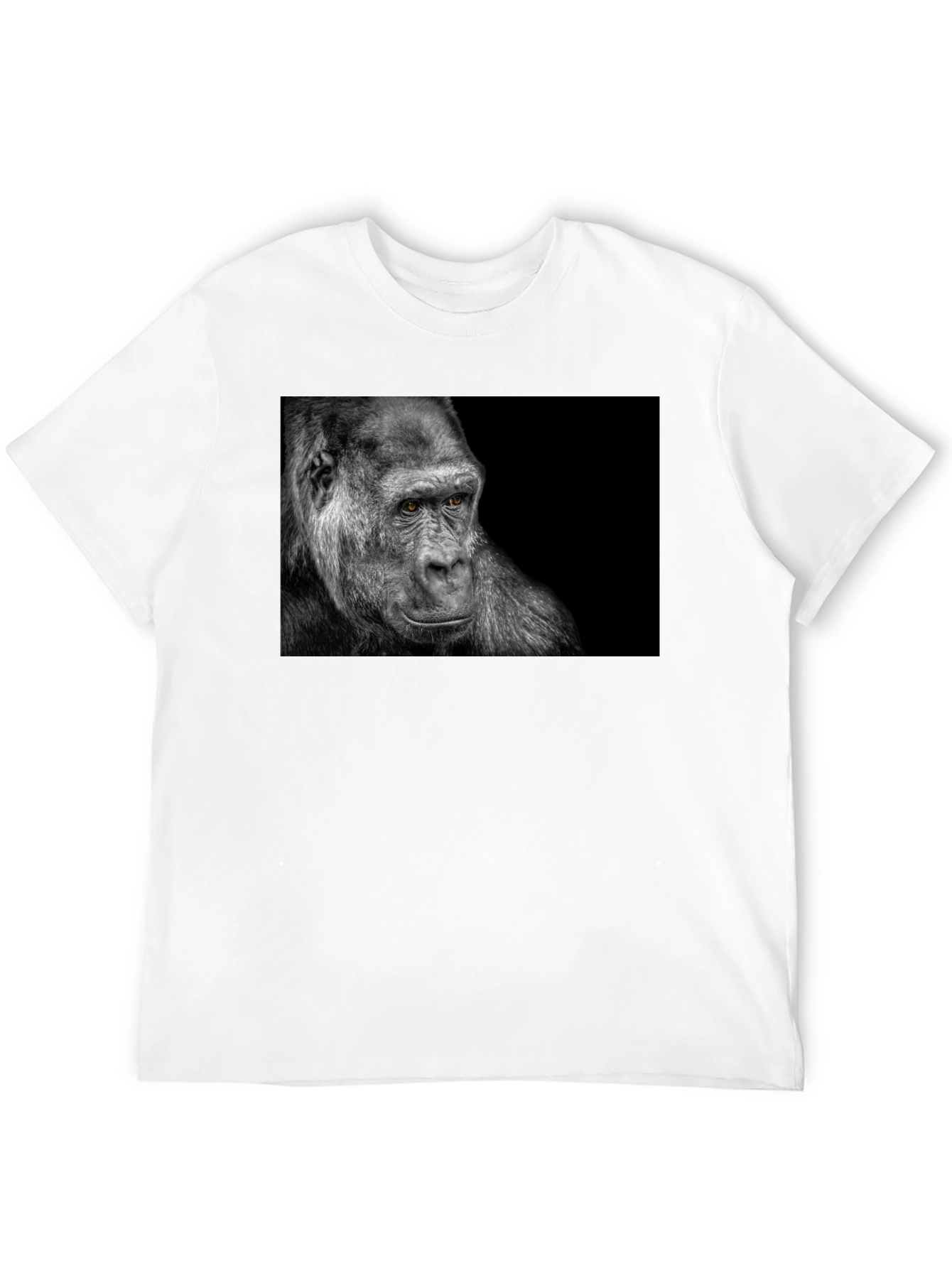 Black Gorilla Graphic Black T-Shirt view 12