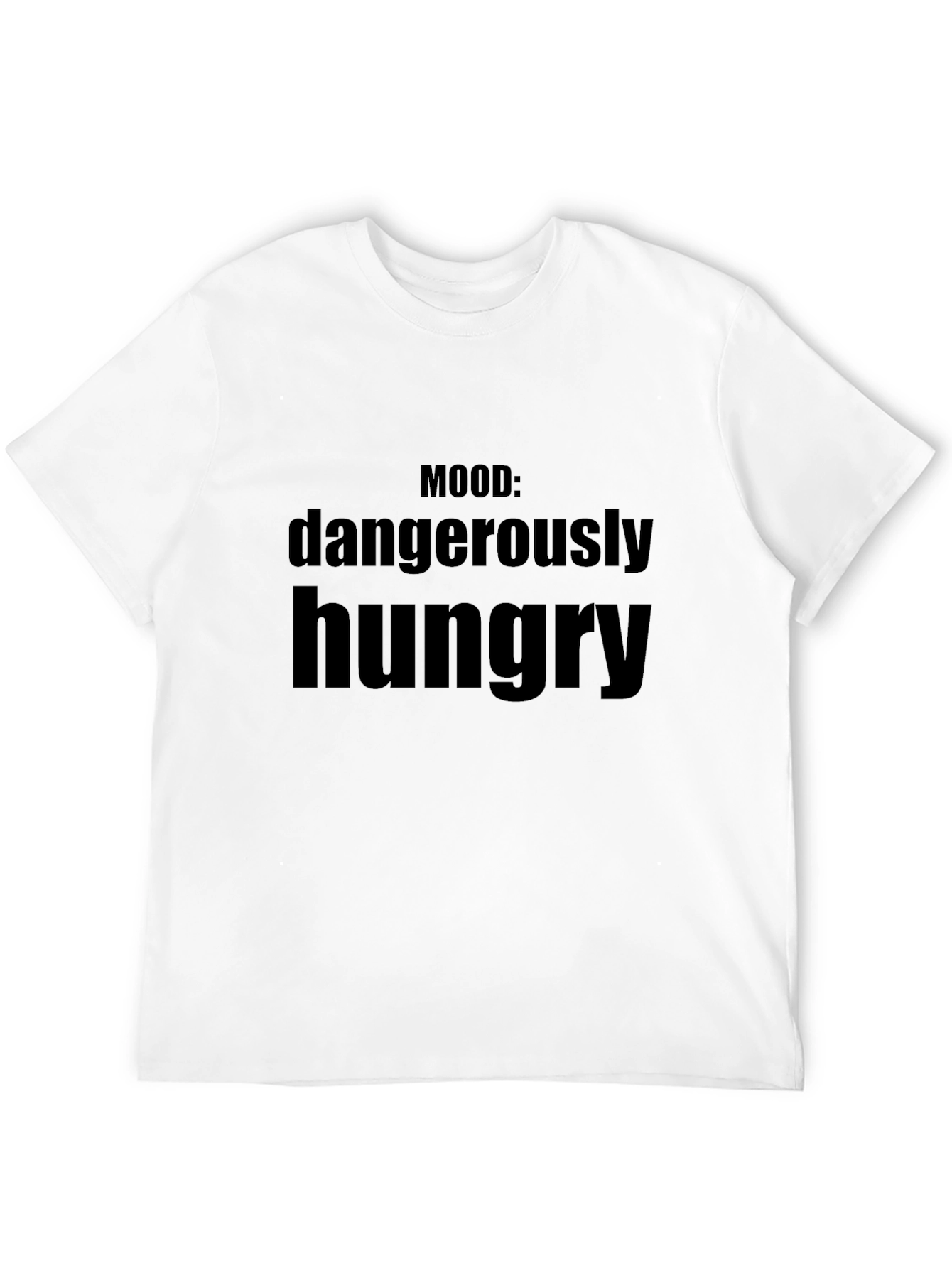 Black Mood: Dangerously Hungry Graphic T-Shirt view 12