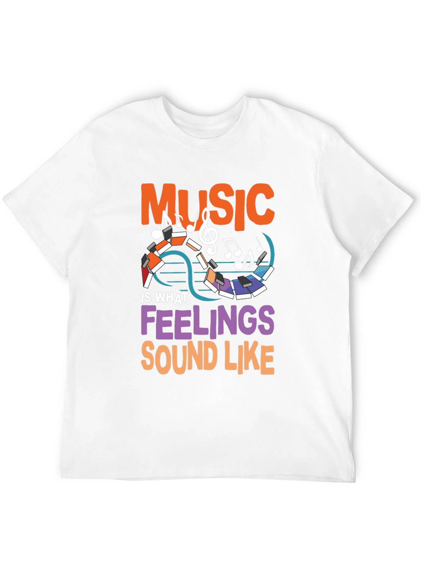 Black Music is What Feelings Sound Like T-Shirt view 12