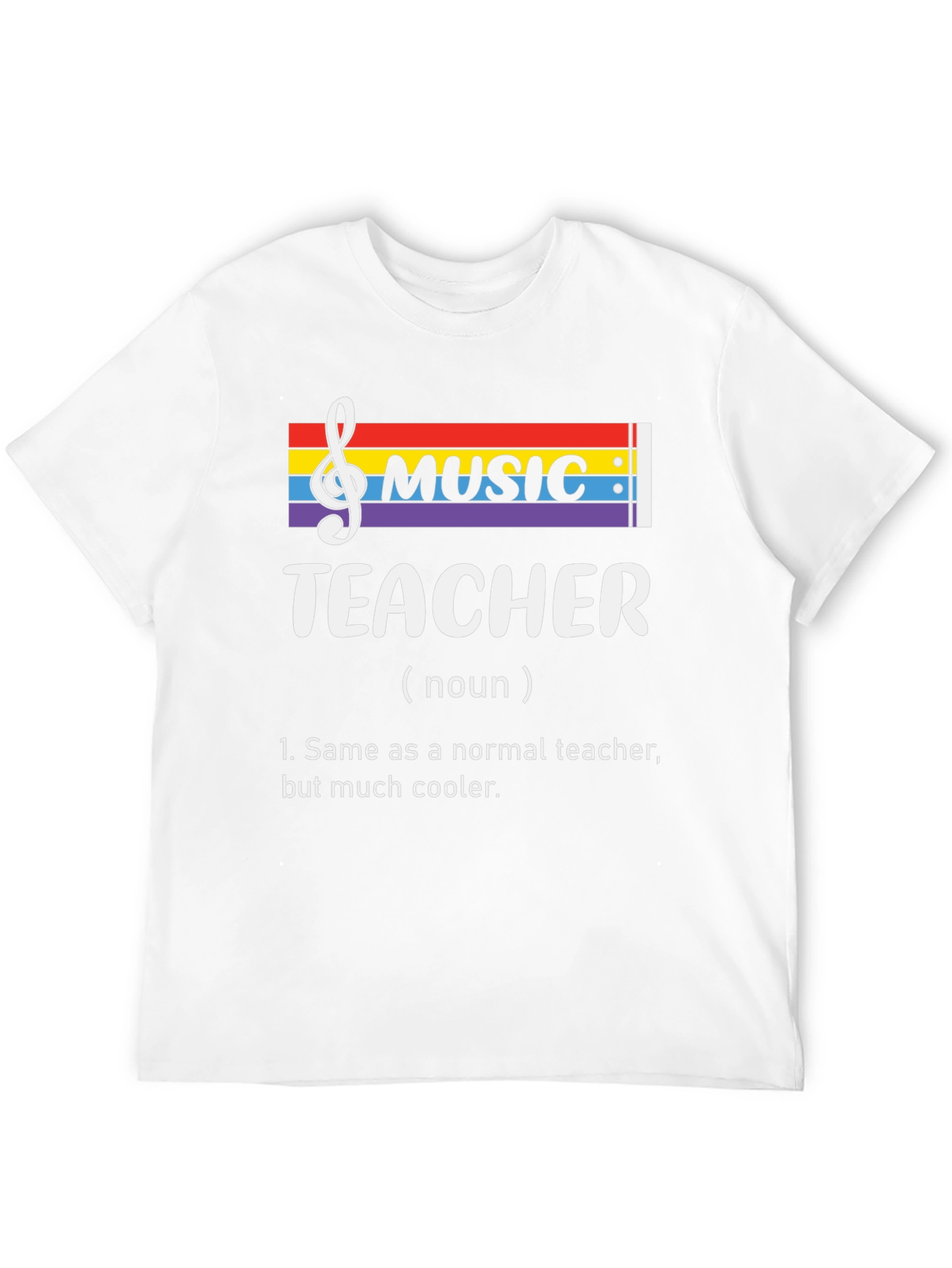 Black Music Teacher Definition T-Shirt - Cool Teacher Appreciation Tee view 12