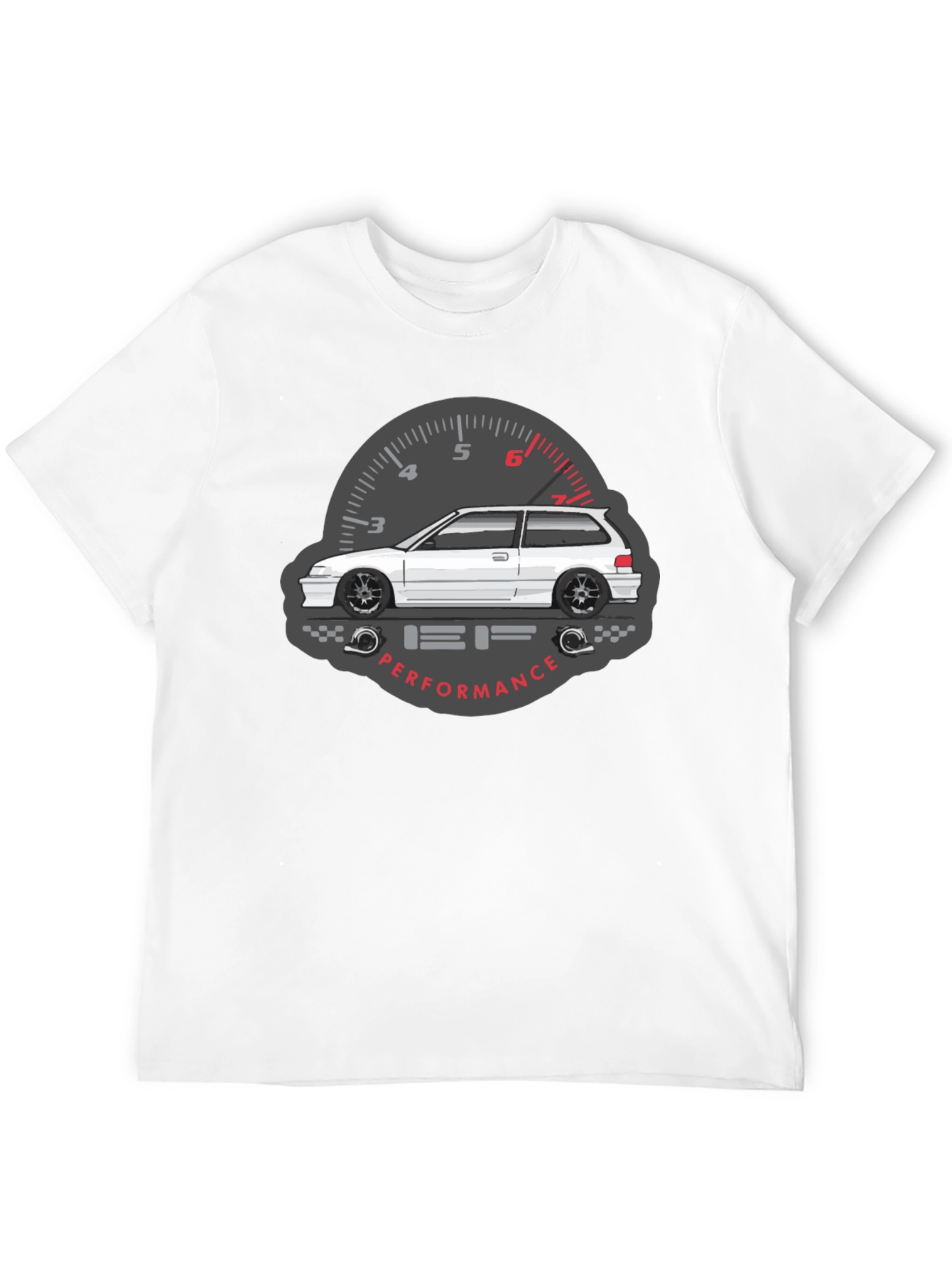 Black JDM Car Graphic Tee - Performance Driven Style view 12