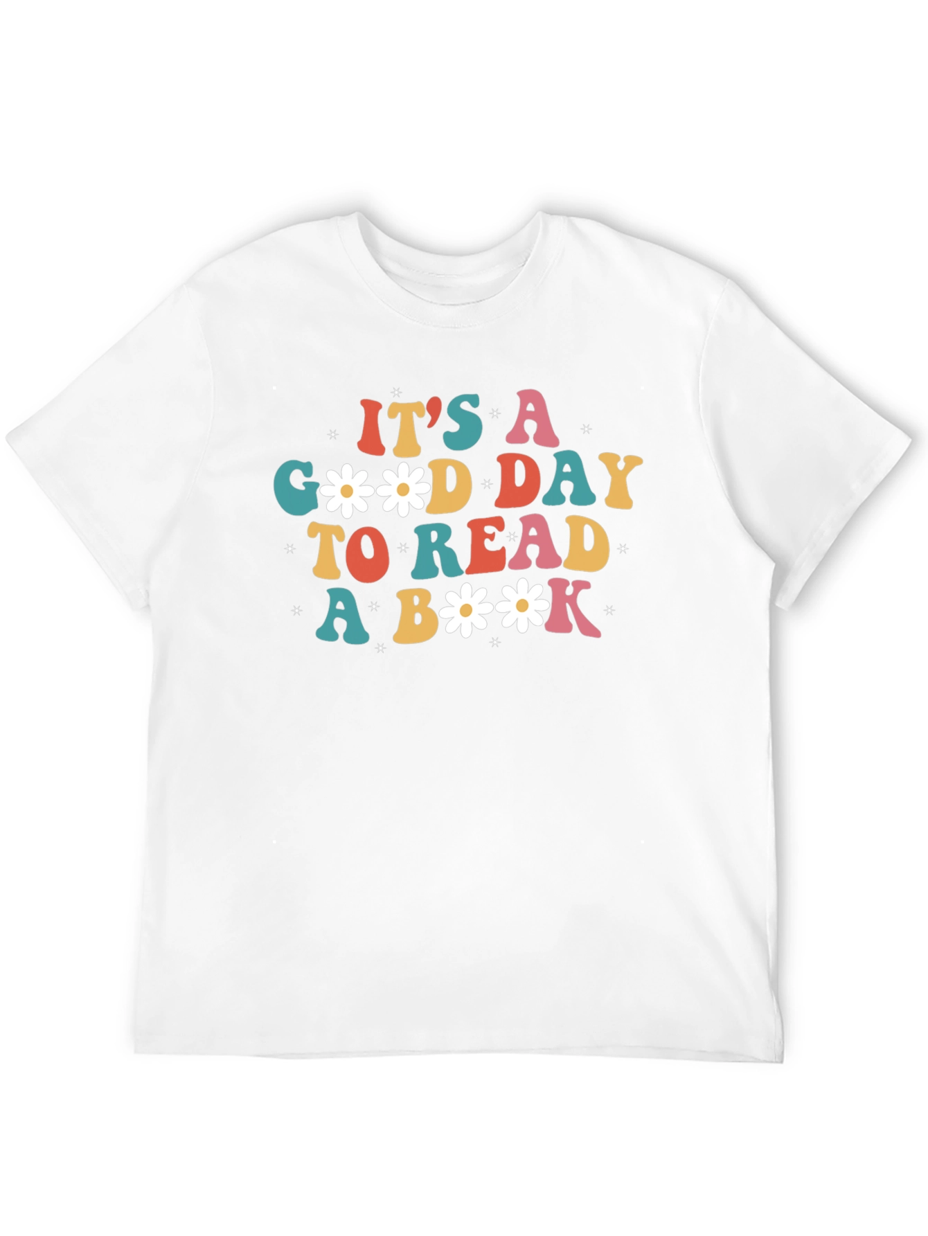 Black Retro Book Lover T-Shirt - It's a Good Day to Read view 12