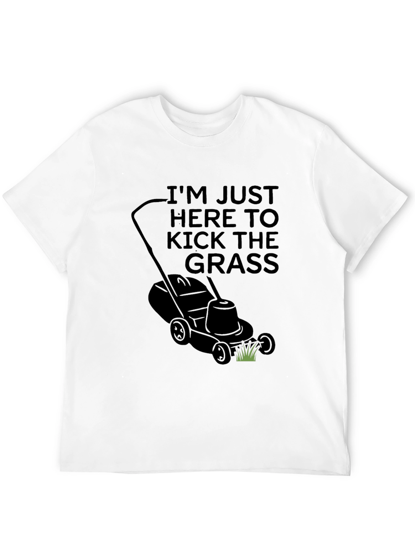 Black Kick the Grass T-Shirt view 12