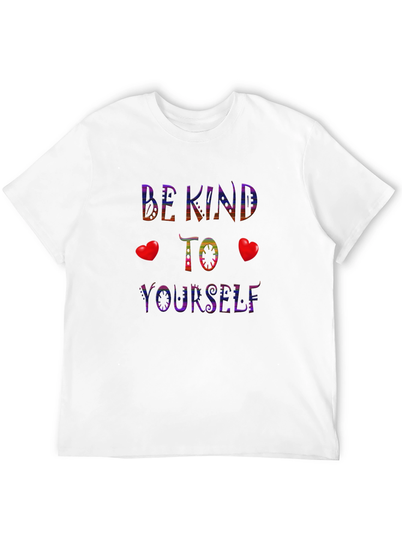 Black Be Kind to Yourself Graphic T-Shirt view 12