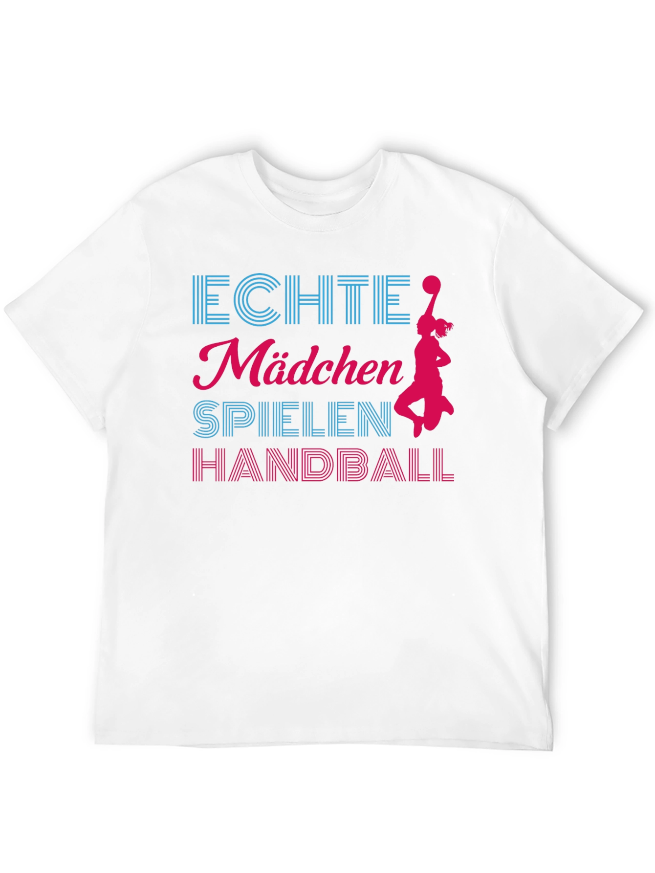 Black Echte Madchen Handball Black T-Shirt view 12