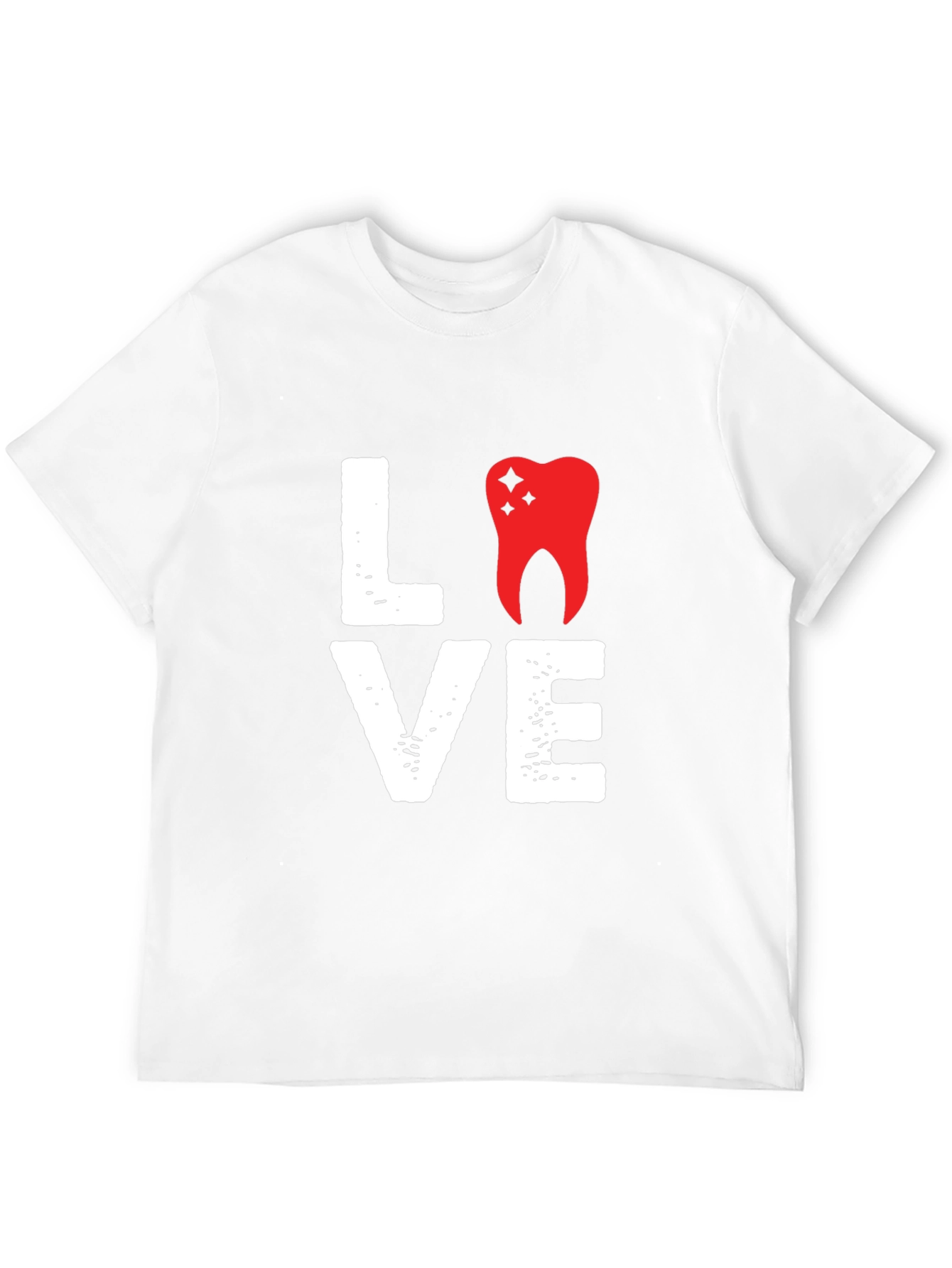 Black Love Tooth T-Shirt - Dentist Gift view 12