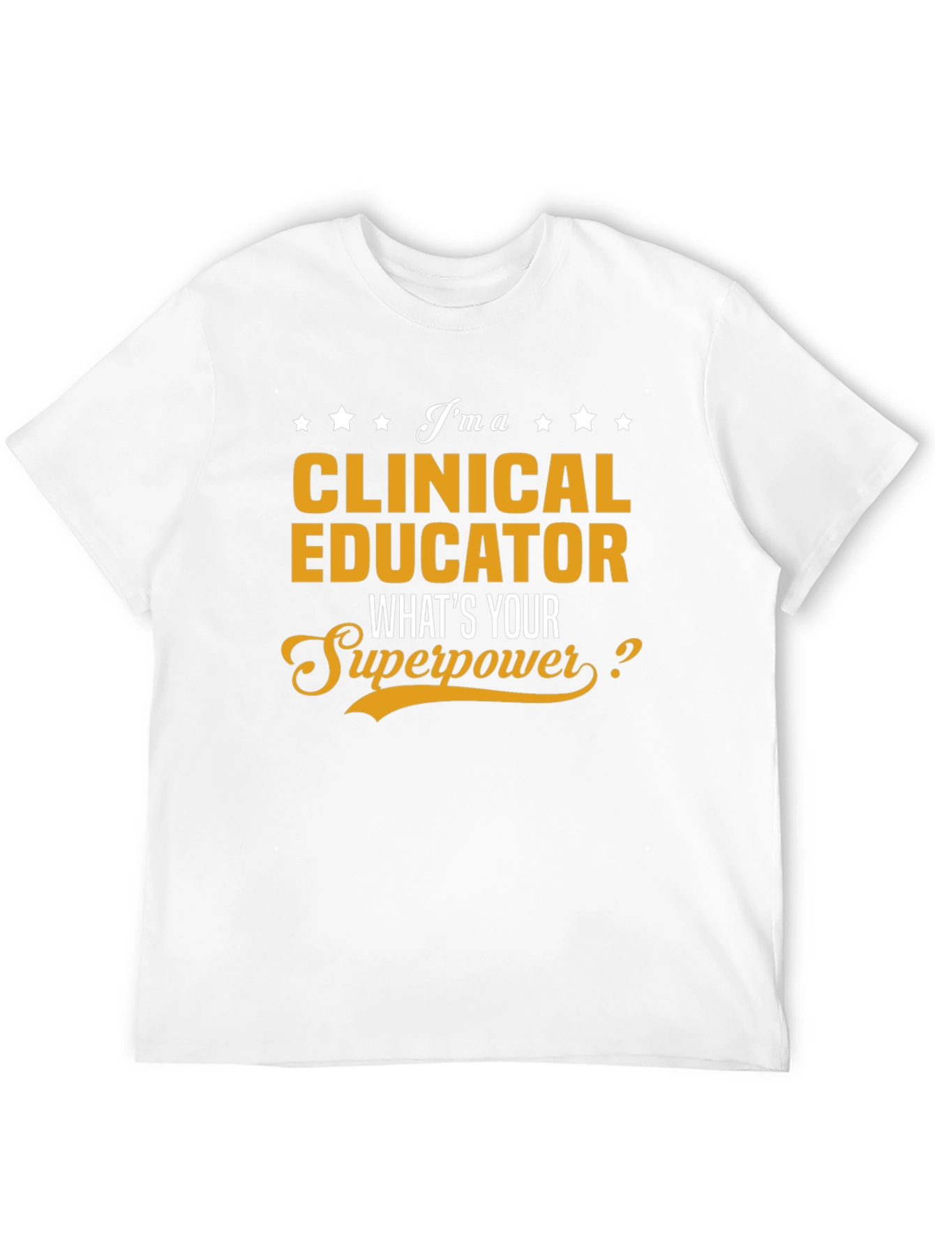 Black Clinical Educator Superpower T-Shirt view 12