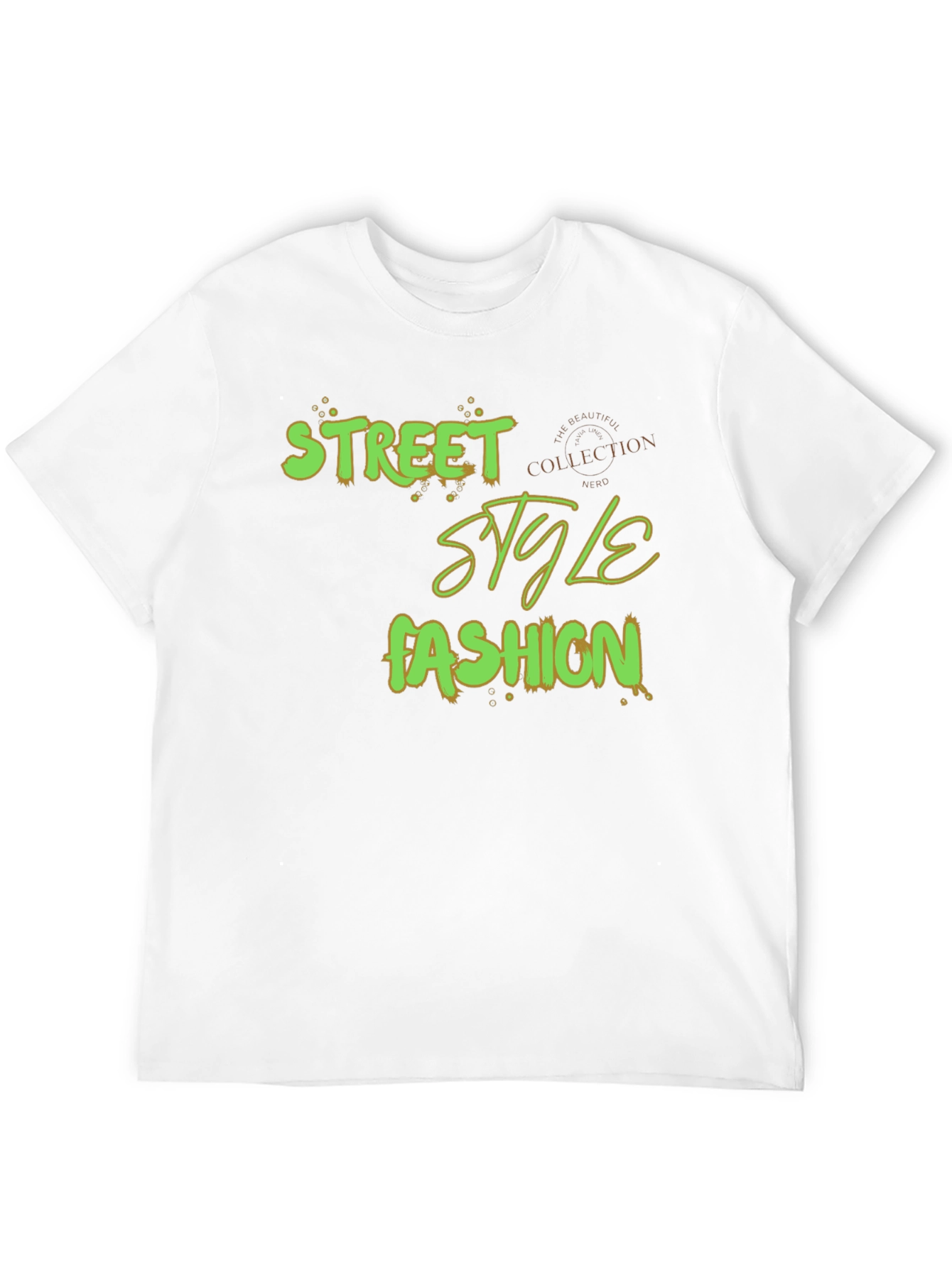 Black Street Style Fashion Graphic Tee - Trendy Black T-Shirt view 12