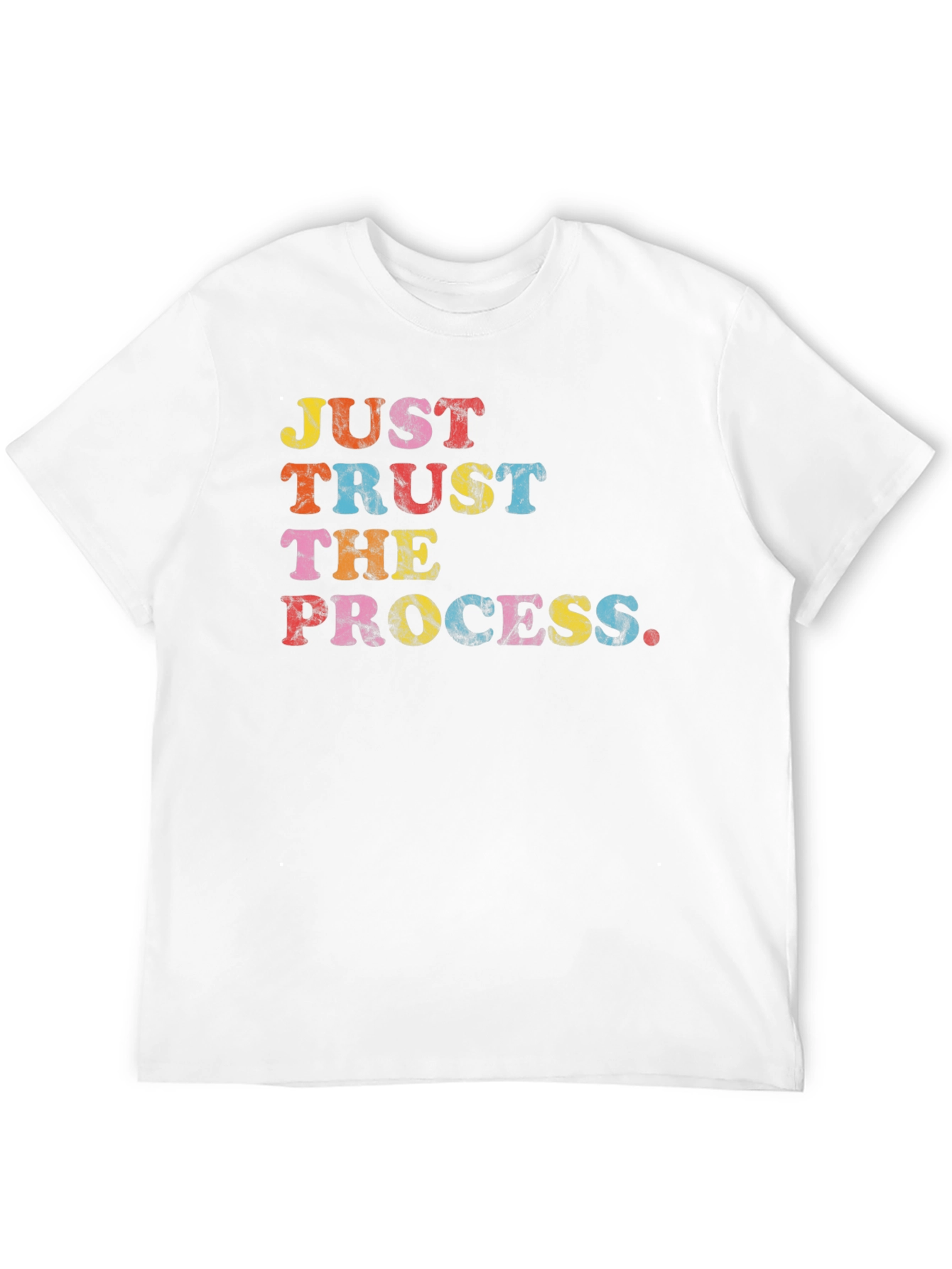 Black Just Trust The Process Graphic T-Shirt view 12