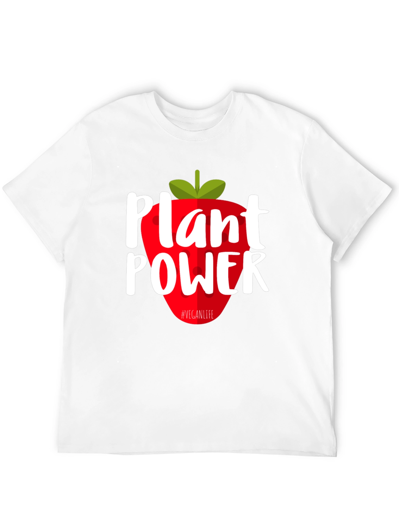Plant Power Vegan T-Shirt - Eco Friendly! - 12