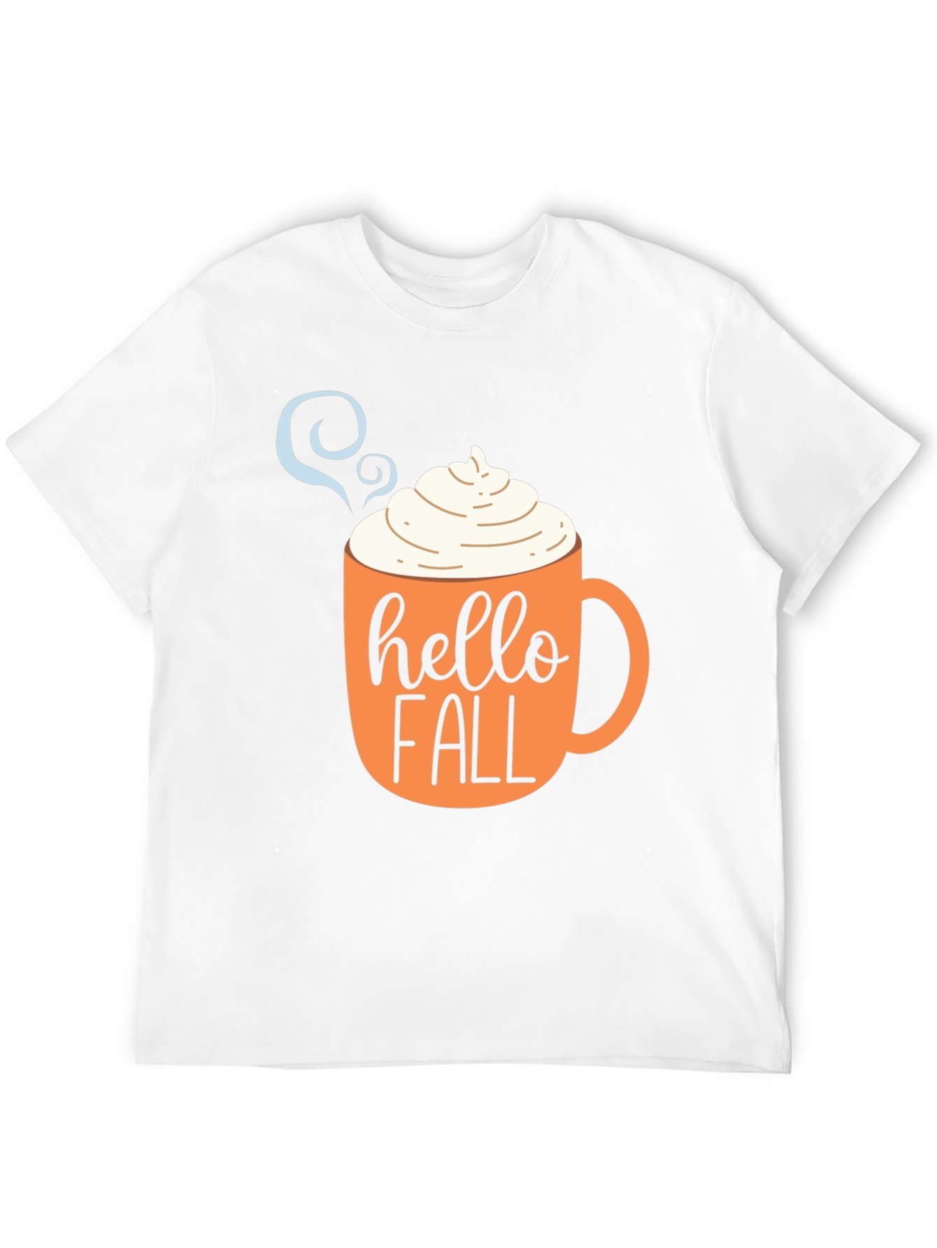 Black Hello Fall Coffee Mug T-Shirt view 12
