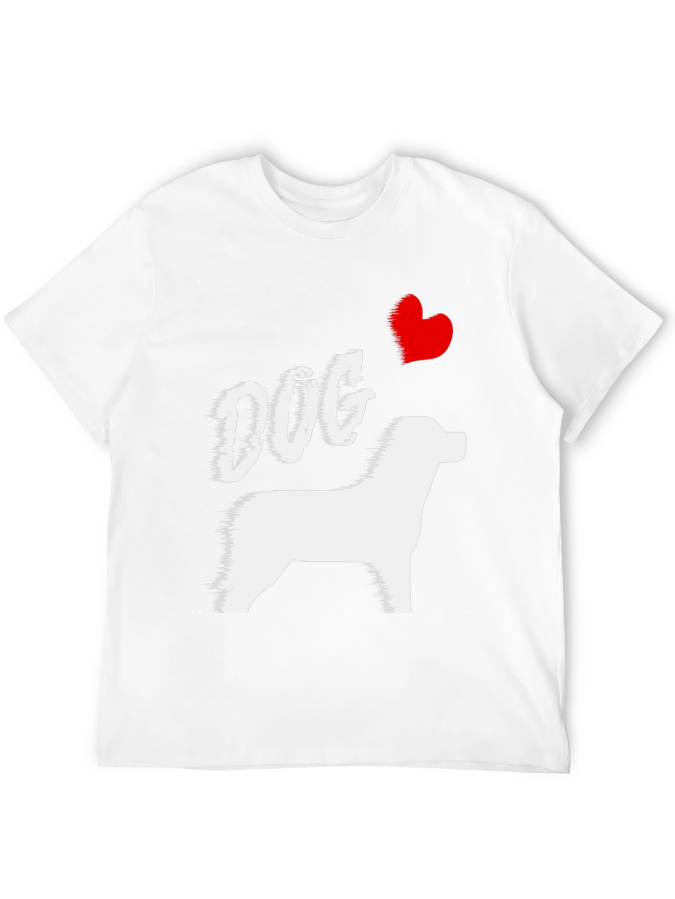 Black Dog Lover Tee - I Heart My Dog T-Shirt view 12