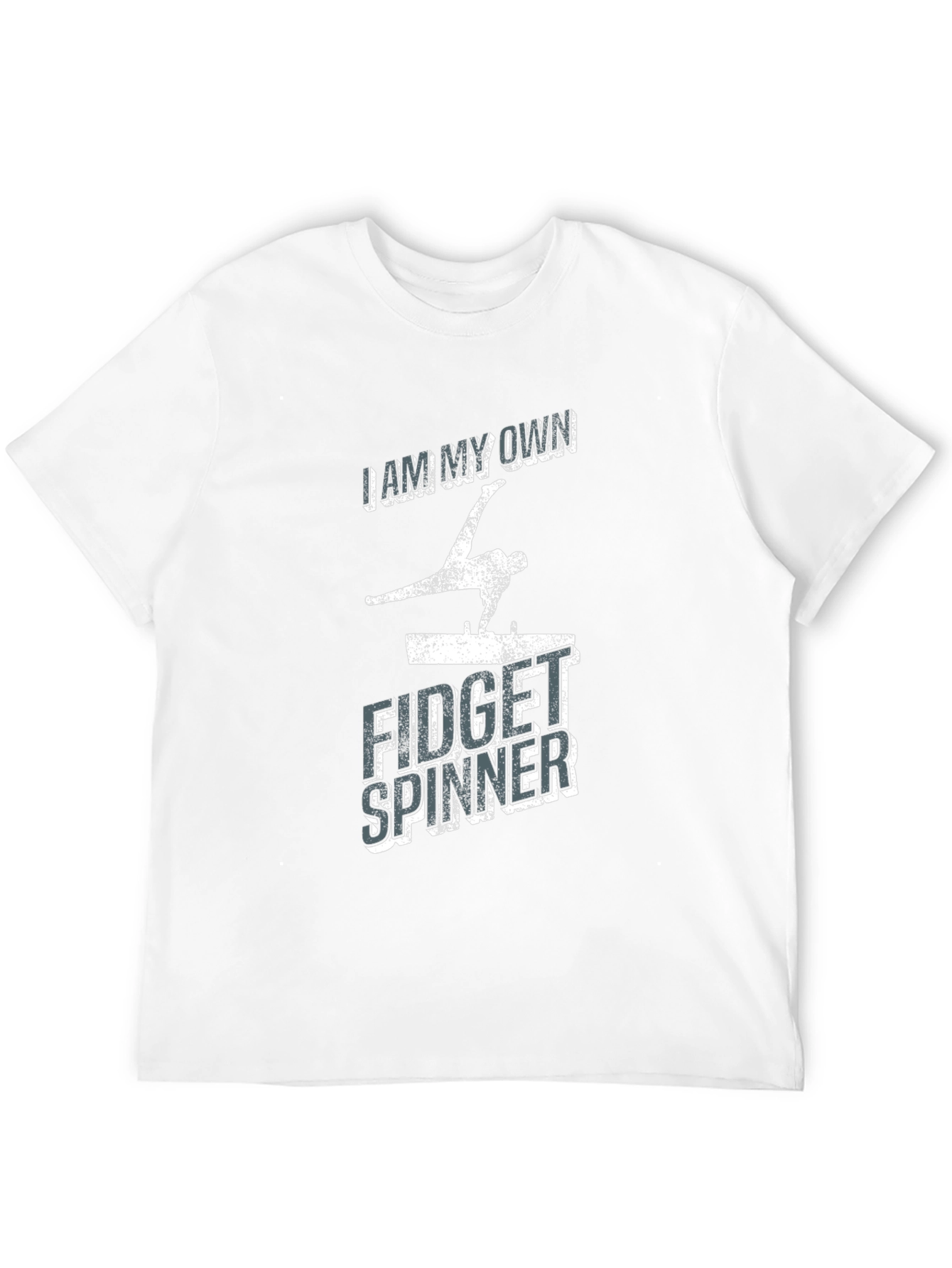 Black I Am My Own Fidget Spinner Graphic Tee view 12