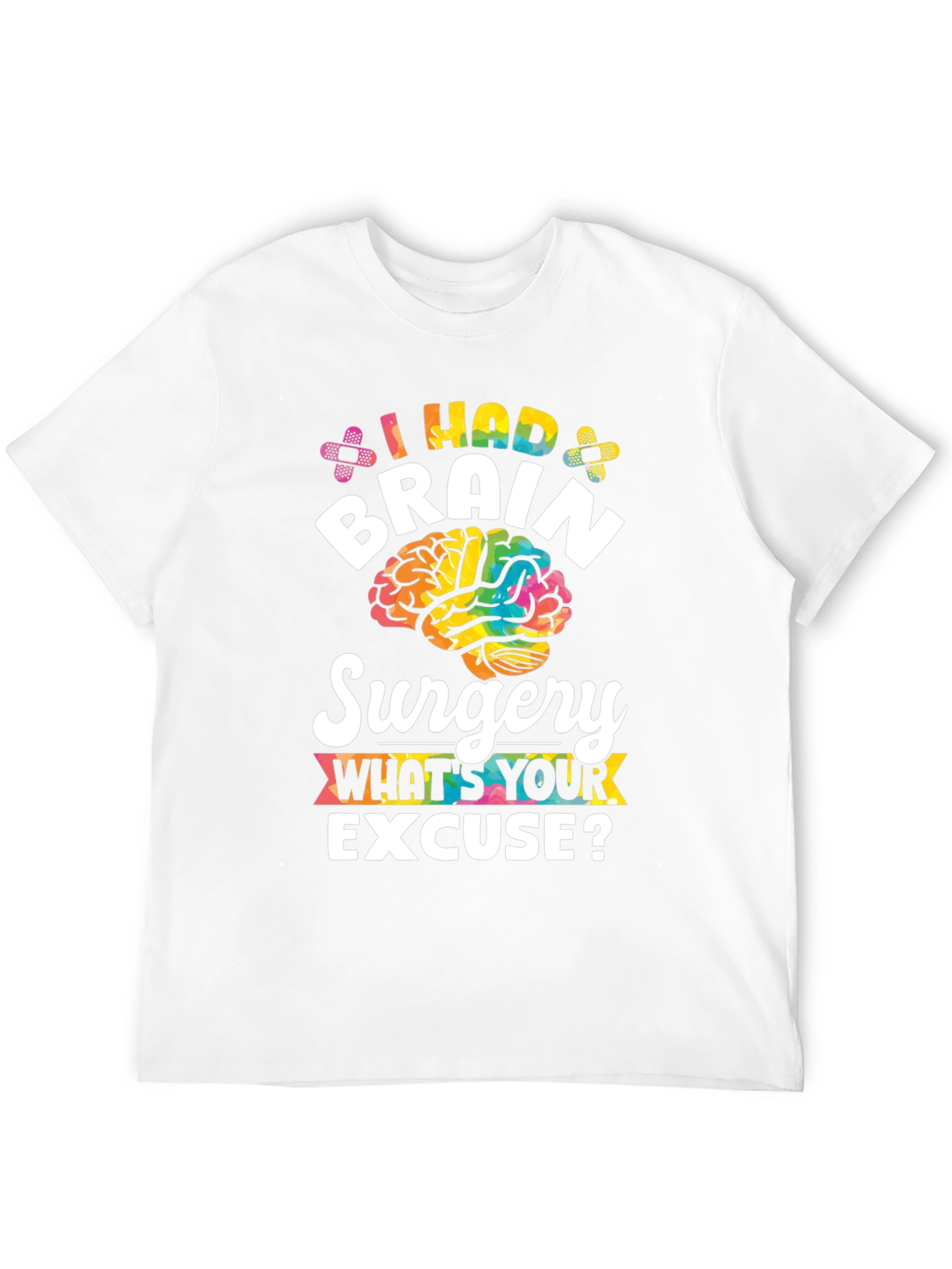 Black Brain Surgery Excuse T-Shirt, Funny Graphic Tee view 12