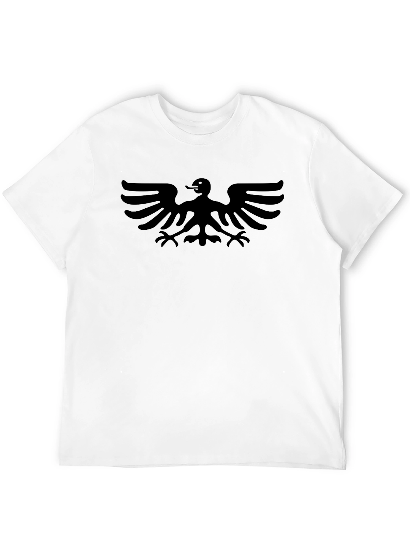 Black Black Eagle Graphic Tee - Classic Style view 12